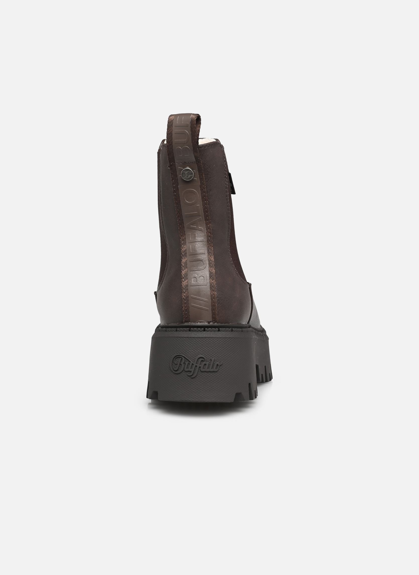 Bottines basses Aspen Chelsea Warm femme marron Buffalo Bottines basses Aspen Chelsea Warm femme marron DARK BROWN