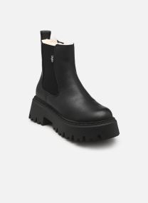 Lage enkellaarsjes Aspen Chelsea Warm dames groen