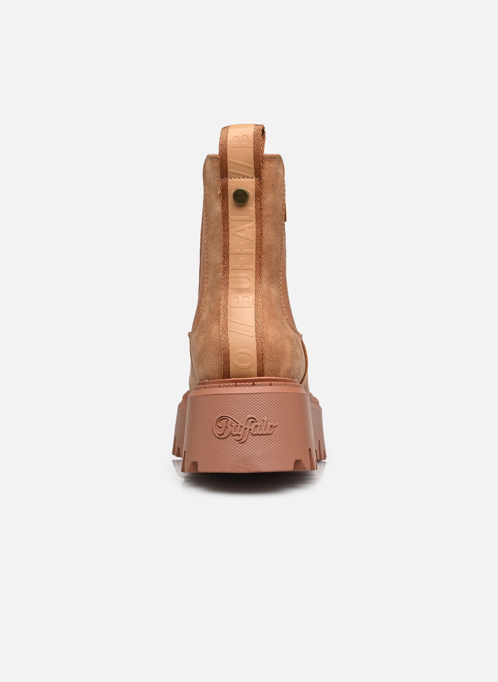 Bottines basses Aspen Chelsea Warm femme marron Buffalo Bottines basses Aspen Chelsea Warm femme marron COGNAC
