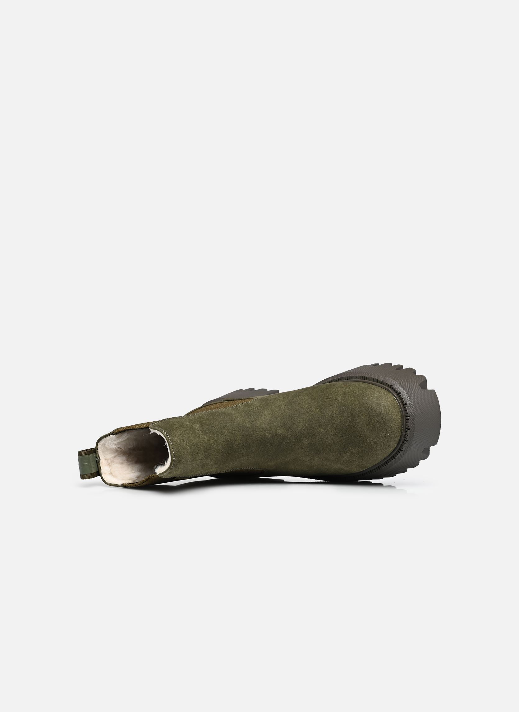 Lage enkellaarsjes Aspen Chelsea Warm dames groen Buffalo Lage enkellaarsjes Aspen Chelsea Warm dames groen KHAKI