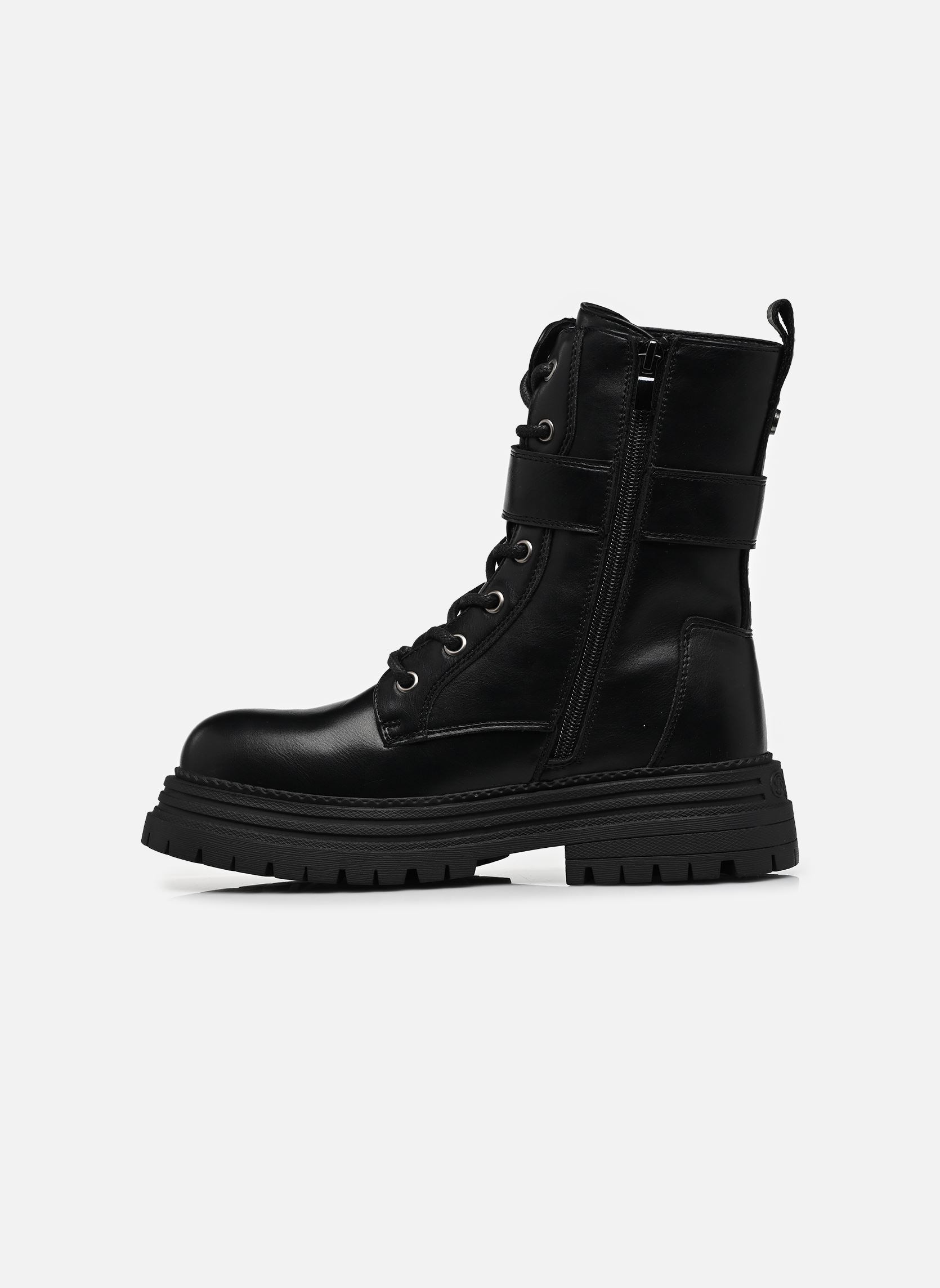 Veterlaarsjes Lennox Lace Up Mid dames zwart Buffalo Veterlaarsjes Lennox Lace Up Mid dames zwart Black