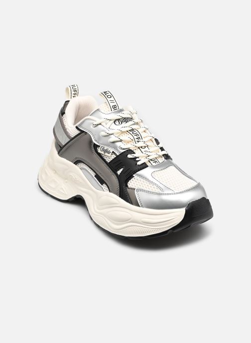 Buffalo Baskets compensées Yuno femme blanc