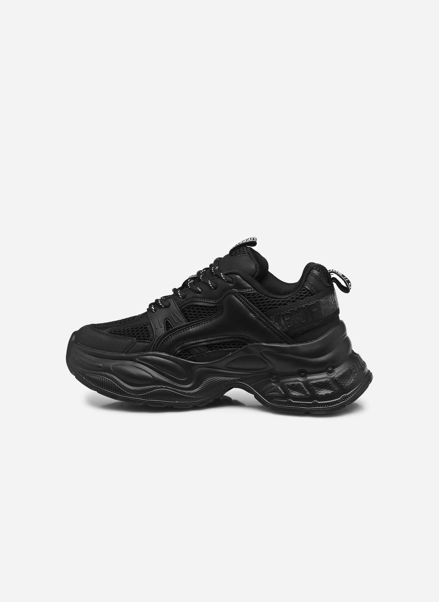 Baskets compensées Yuno femme noir Buffalo Baskets compensées Yuno femme noir BLACK