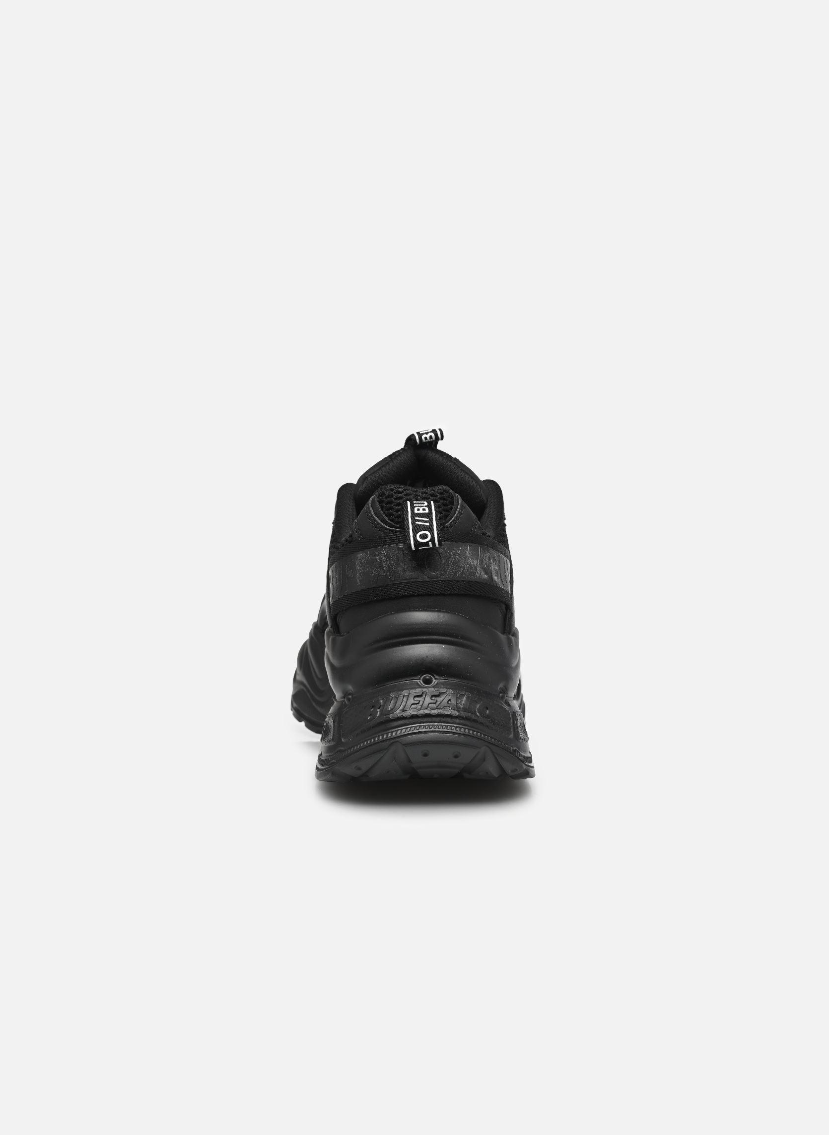 Baskets compensées Yuno femme noir Buffalo Baskets compensées Yuno femme noir BLACK