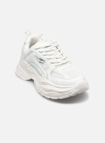 Baskets compensées Yuno femme blanc