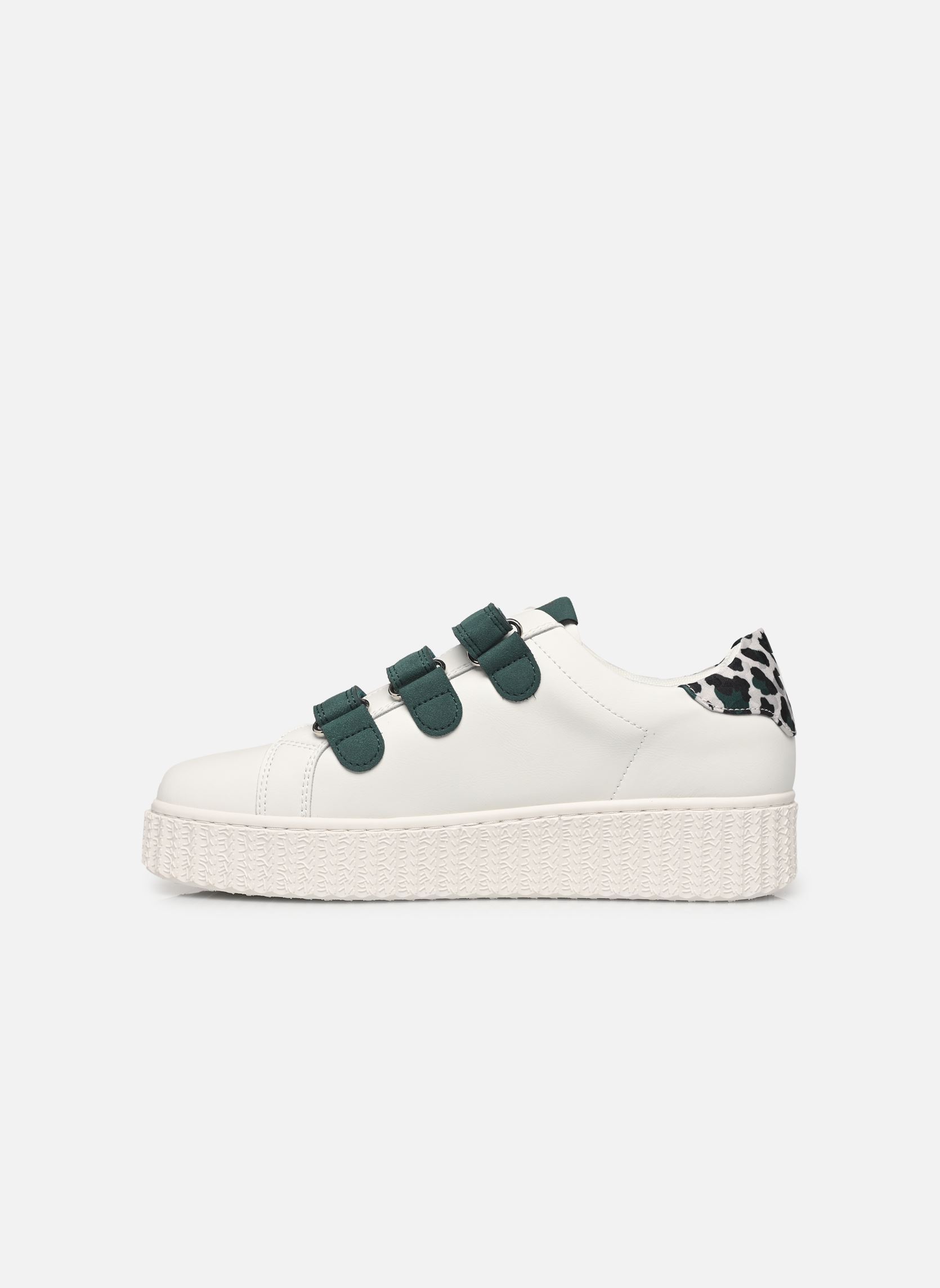 Baskets Delia femme blanc Vanessa Wu Baskets Delia femme blanc Vert