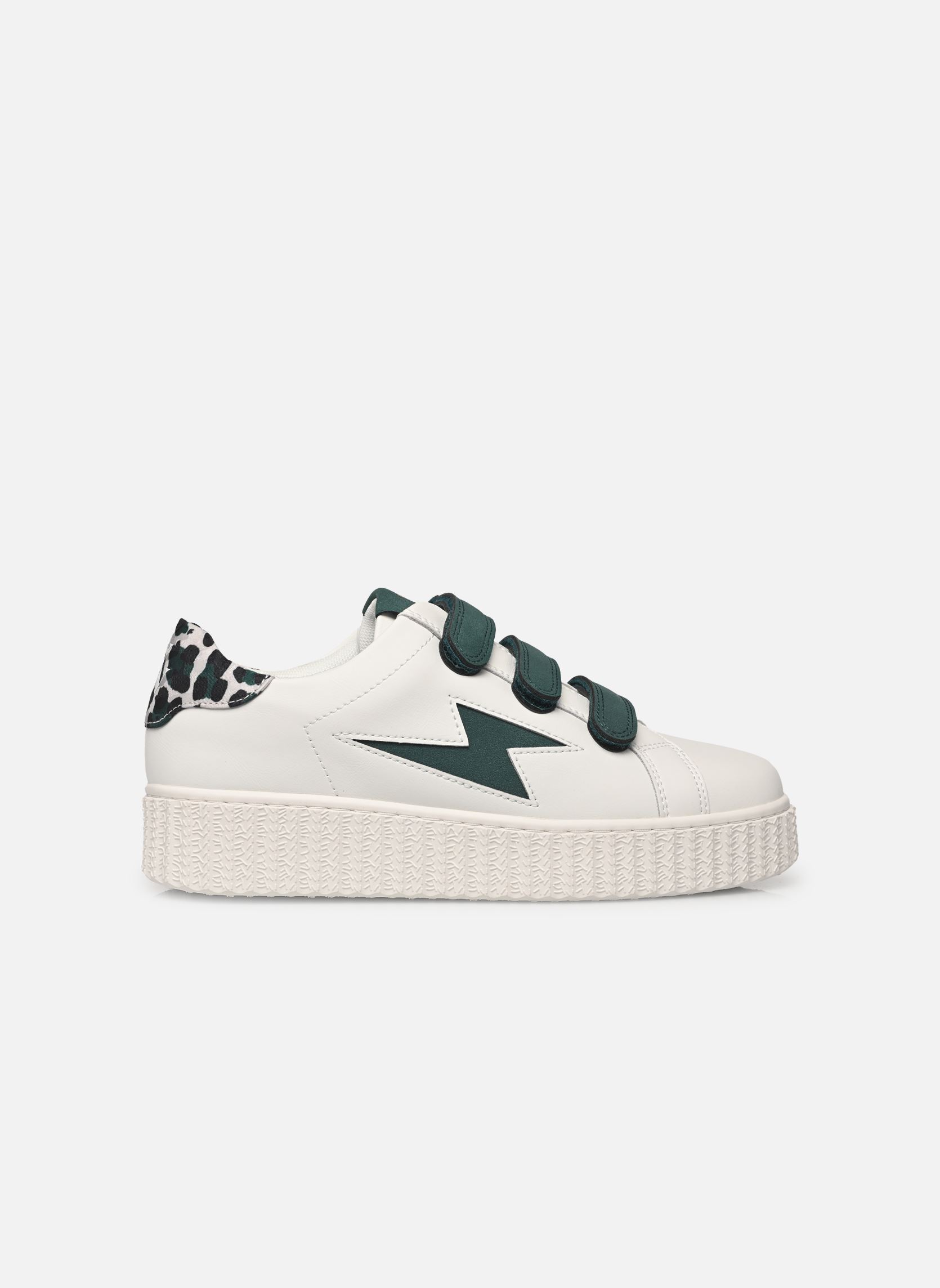 Baskets Delia femme blanc Vanessa Wu Baskets Delia femme blanc Vert