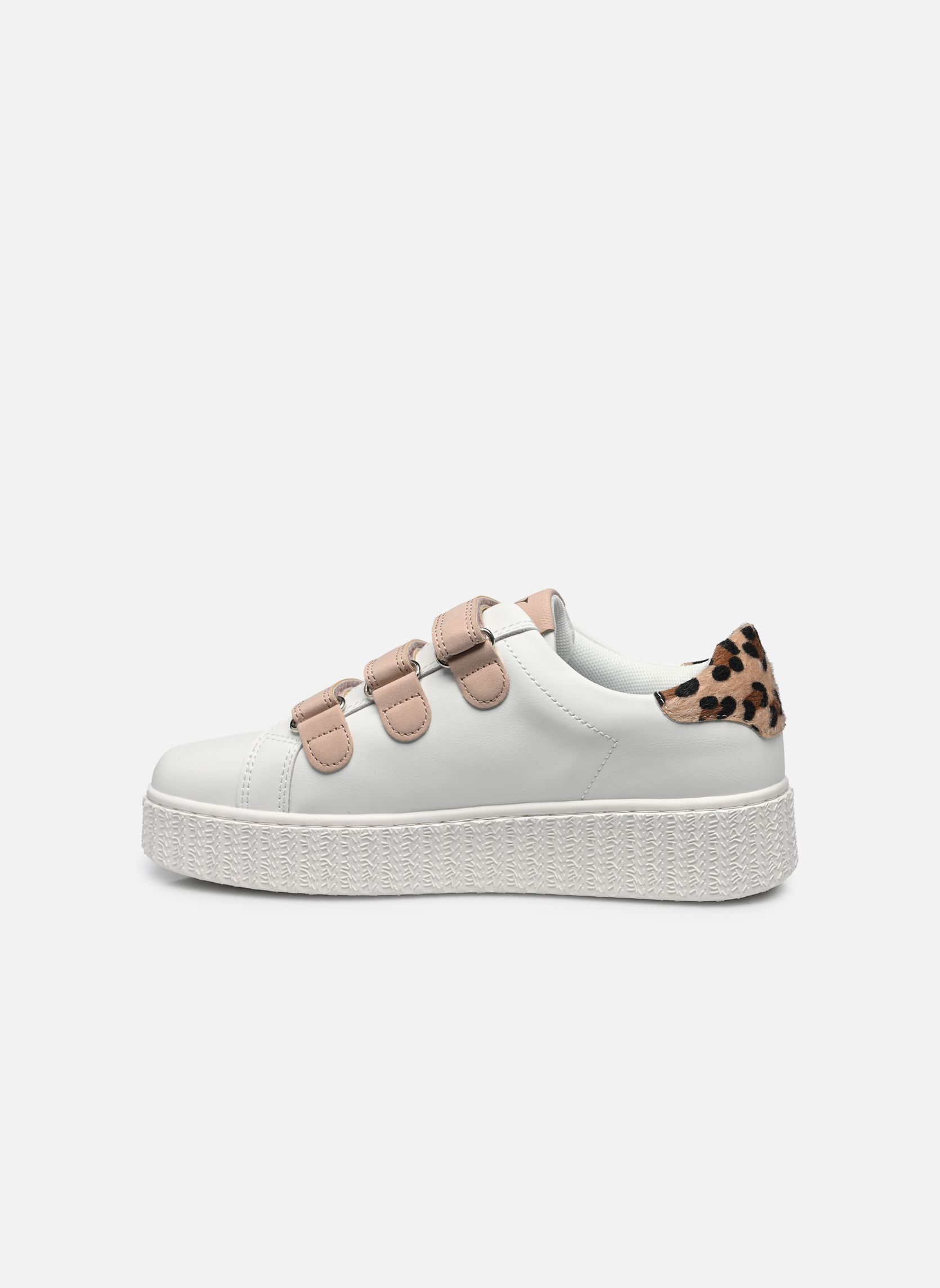 Baskets Delia femme blanc Vanessa Wu Baskets Delia femme blanc Rose