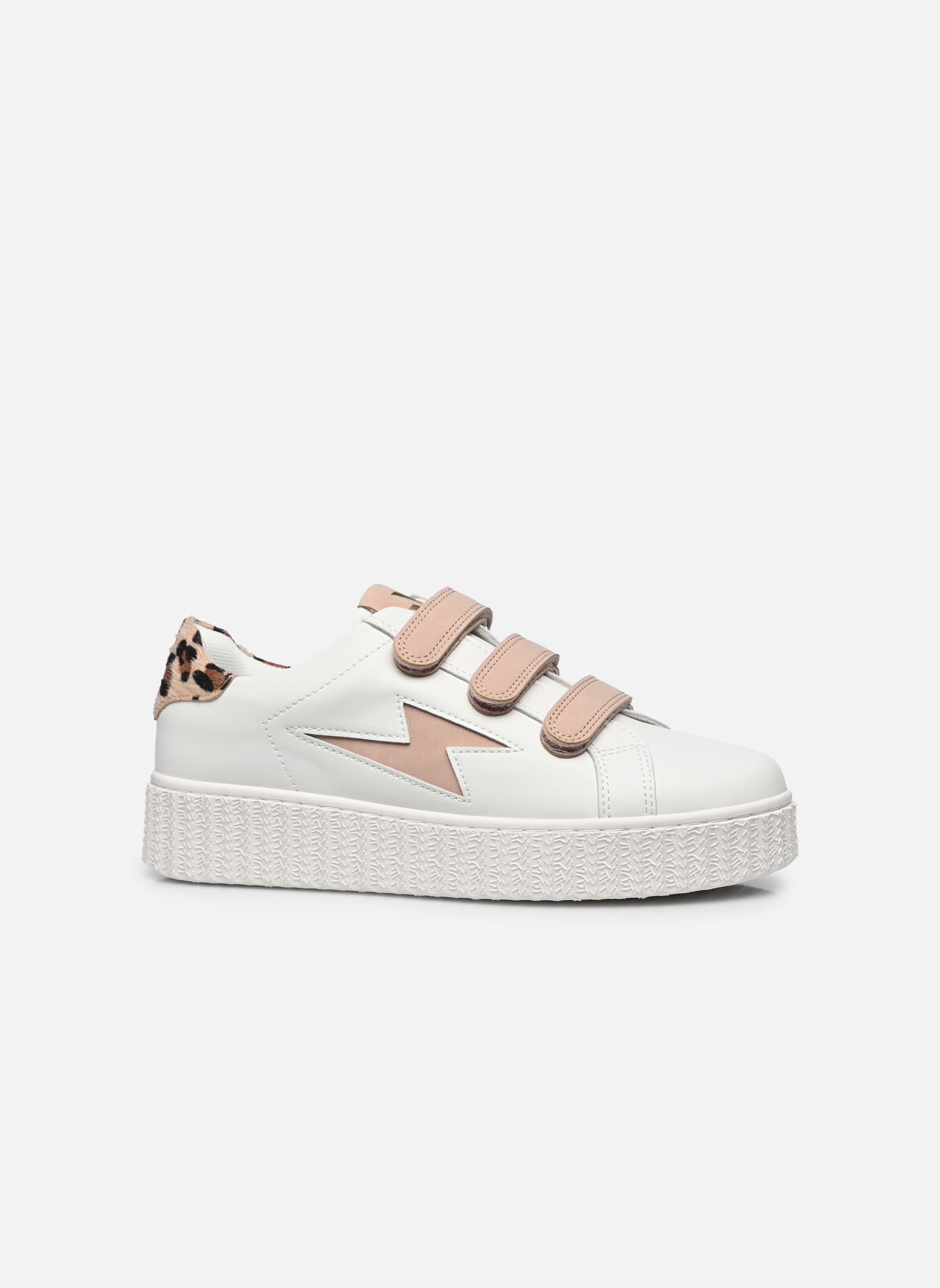 Baskets Delia femme blanc Vanessa Wu Baskets Delia femme blanc Rose
