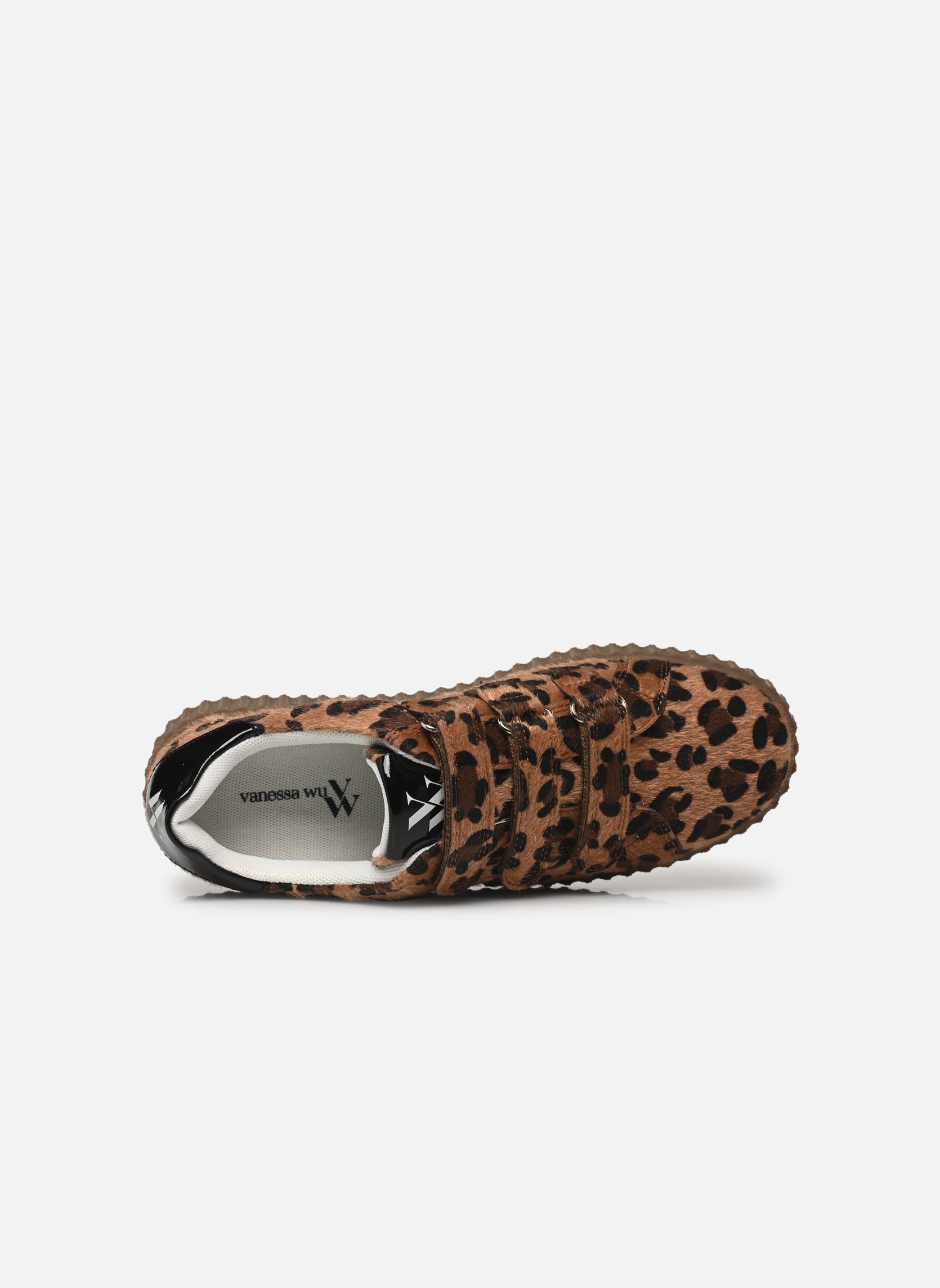 Baskets Odelia femme multicolore Vanessa Wu Baskets Odelia femme multicolore Camel leopard