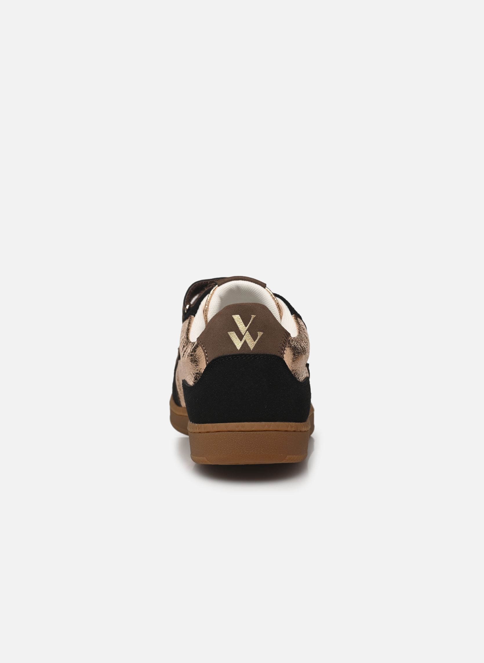 Niedrige Sneaker Osana damen gold und bronze Vanessa Wu Niedrige Sneaker Osana damen gold und bronze Chocolat