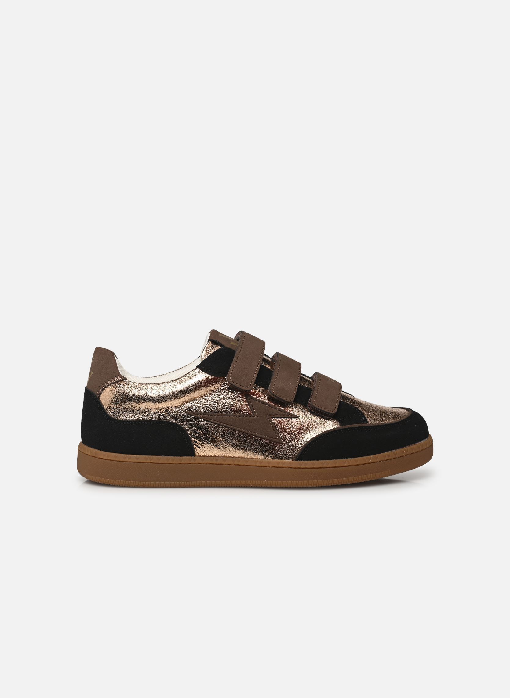 Niedrige Sneaker Osana damen gold und bronze Vanessa Wu Niedrige Sneaker Osana damen gold und bronze Chocolat