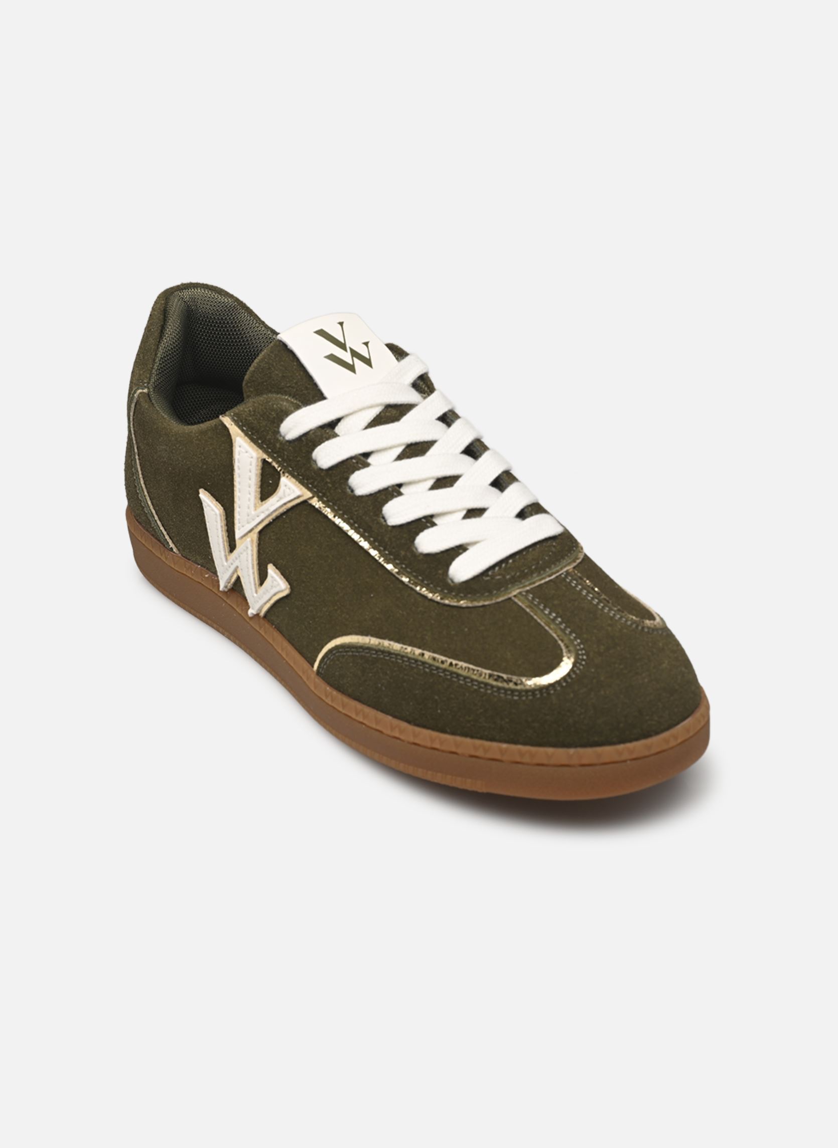 Niedrige Sneaker Sarah damen grün Vanessa Wu Niedrige Sneaker Sarah damen grün Kaki
