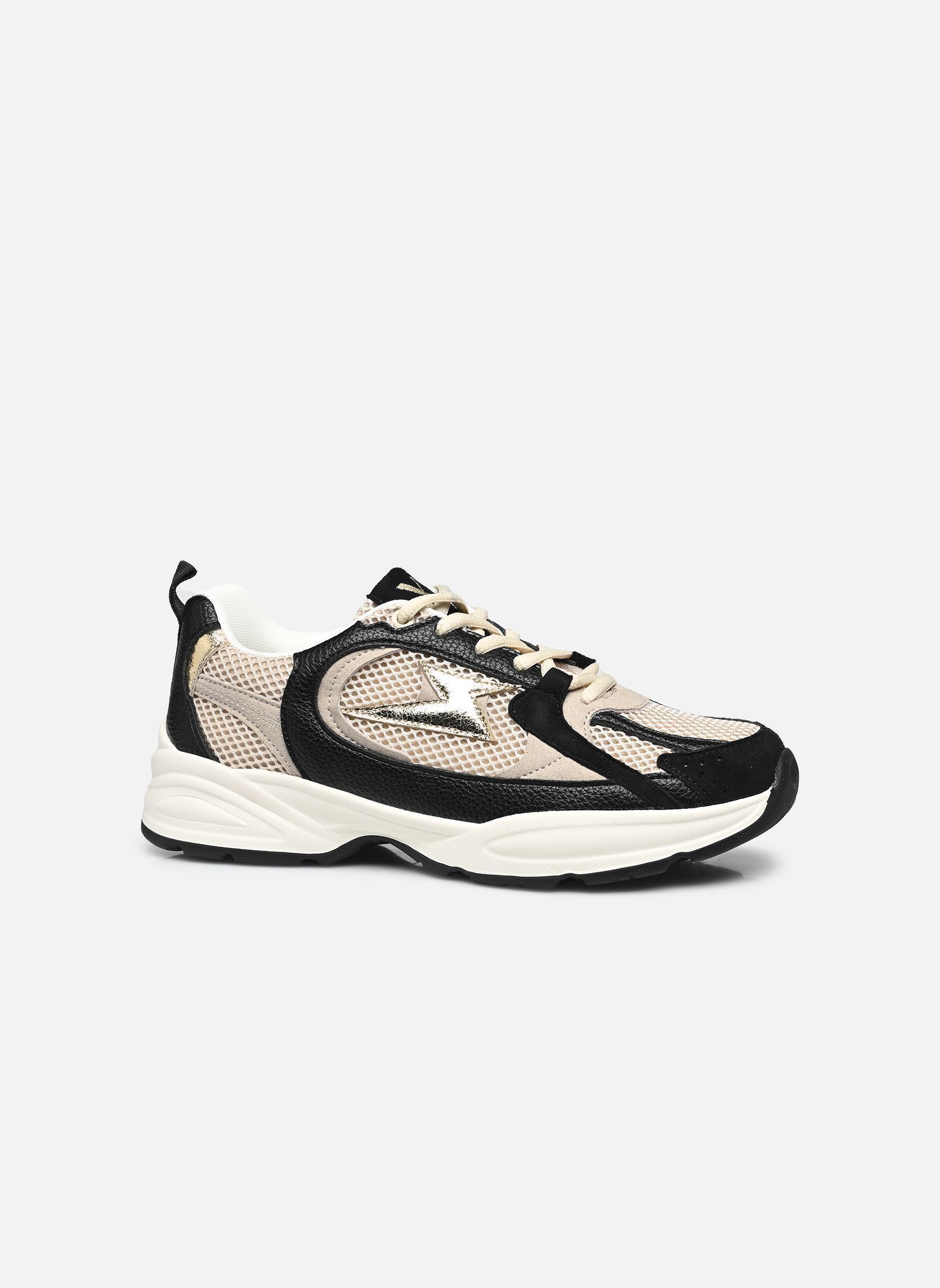 Baskets Siloe femme beige Vanessa Wu Baskets Siloe femme beige Noir