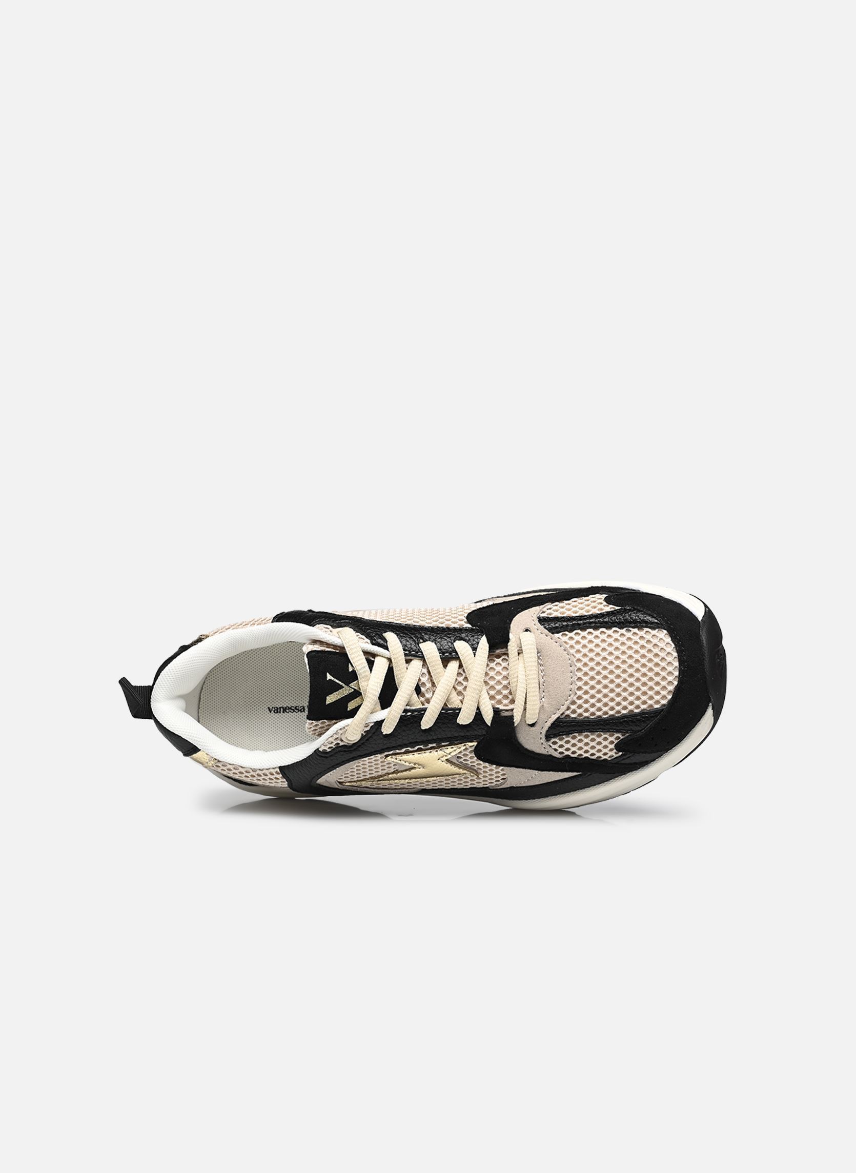 Baskets Siloe femme beige Vanessa Wu Baskets Siloe femme beige Noir