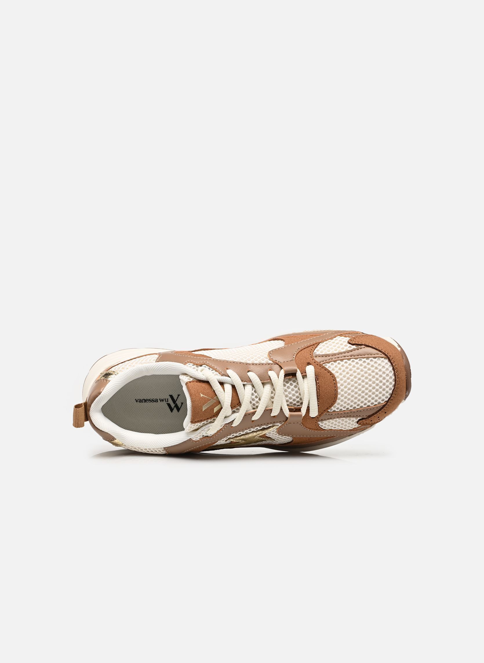 Sneakers Siloe dames bruin Vanessa Wu Sneakers Siloe dames bruin Camel