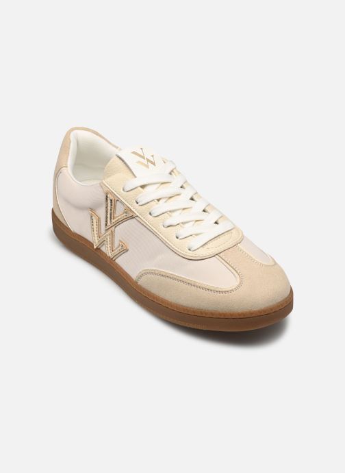 Vanessa Wu Lage sneakers Suzanne dames beige