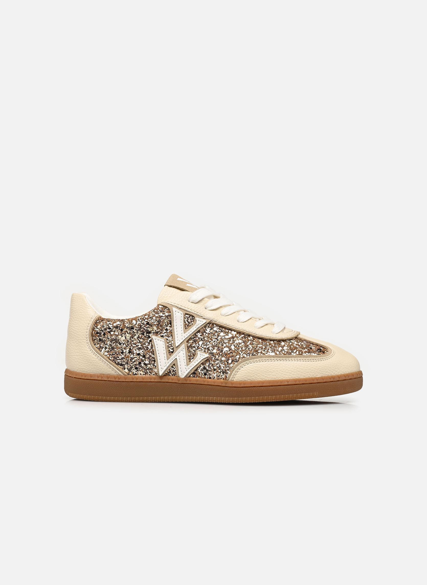 Baskets basses Suzanne femme or et bronze Vanessa Wu Baskets basses Suzanne femme or et bronze Or