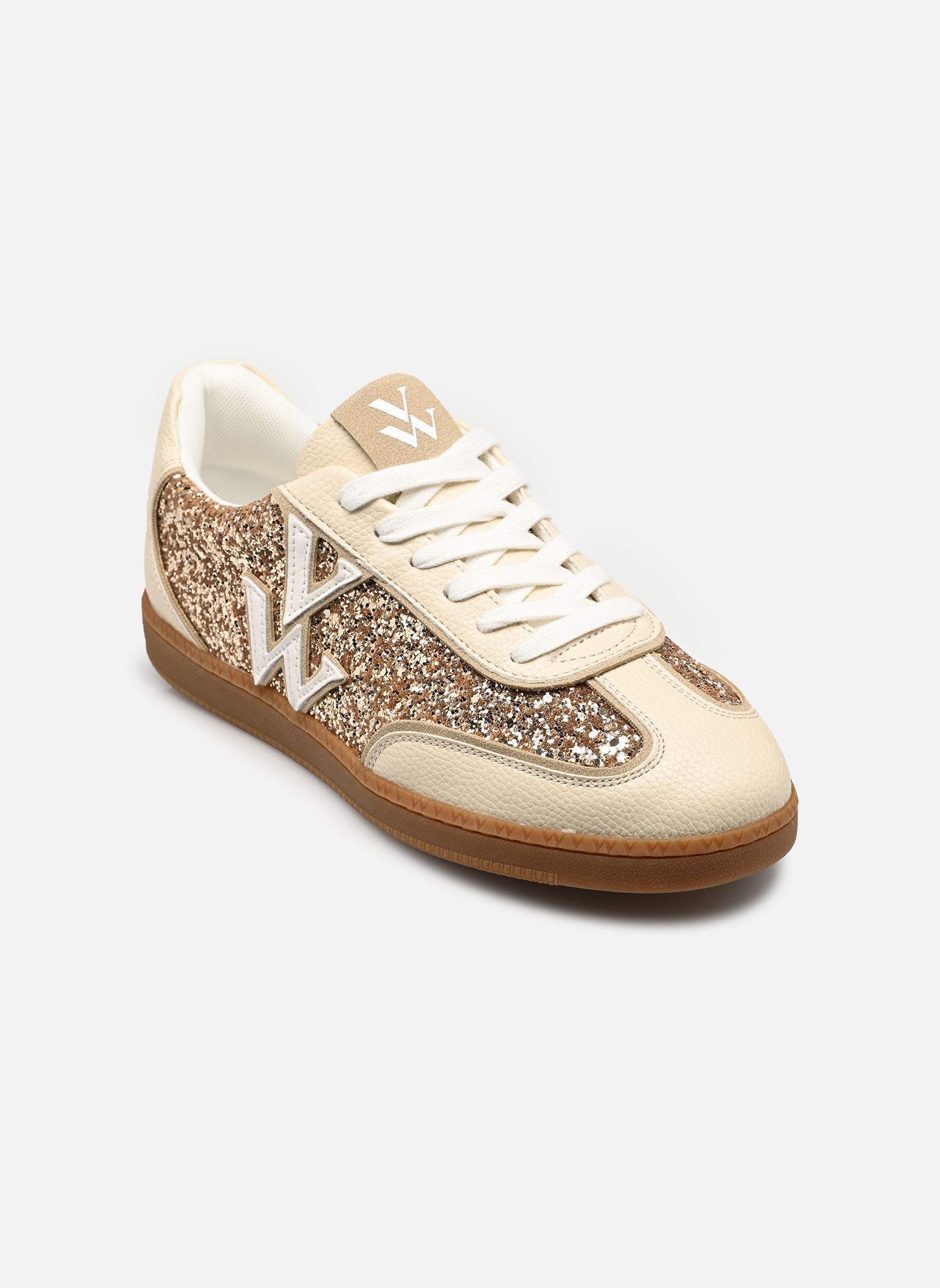 Baskets basses Suzanne femme or et bronze Vanessa Wu Baskets basses Suzanne femme or et bronze Or