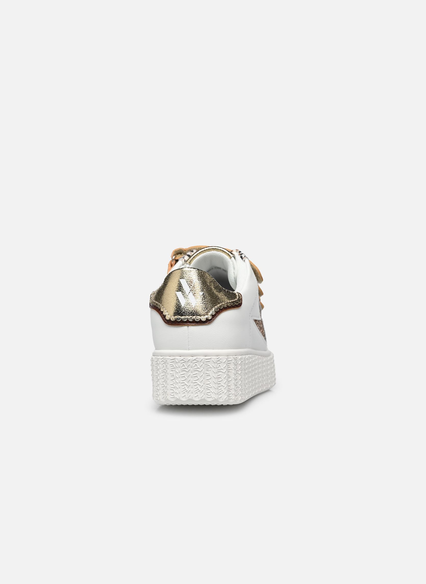 Baskets basses Xenia femme blanc Vanessa Wu Baskets basses Xenia femme blanc OR