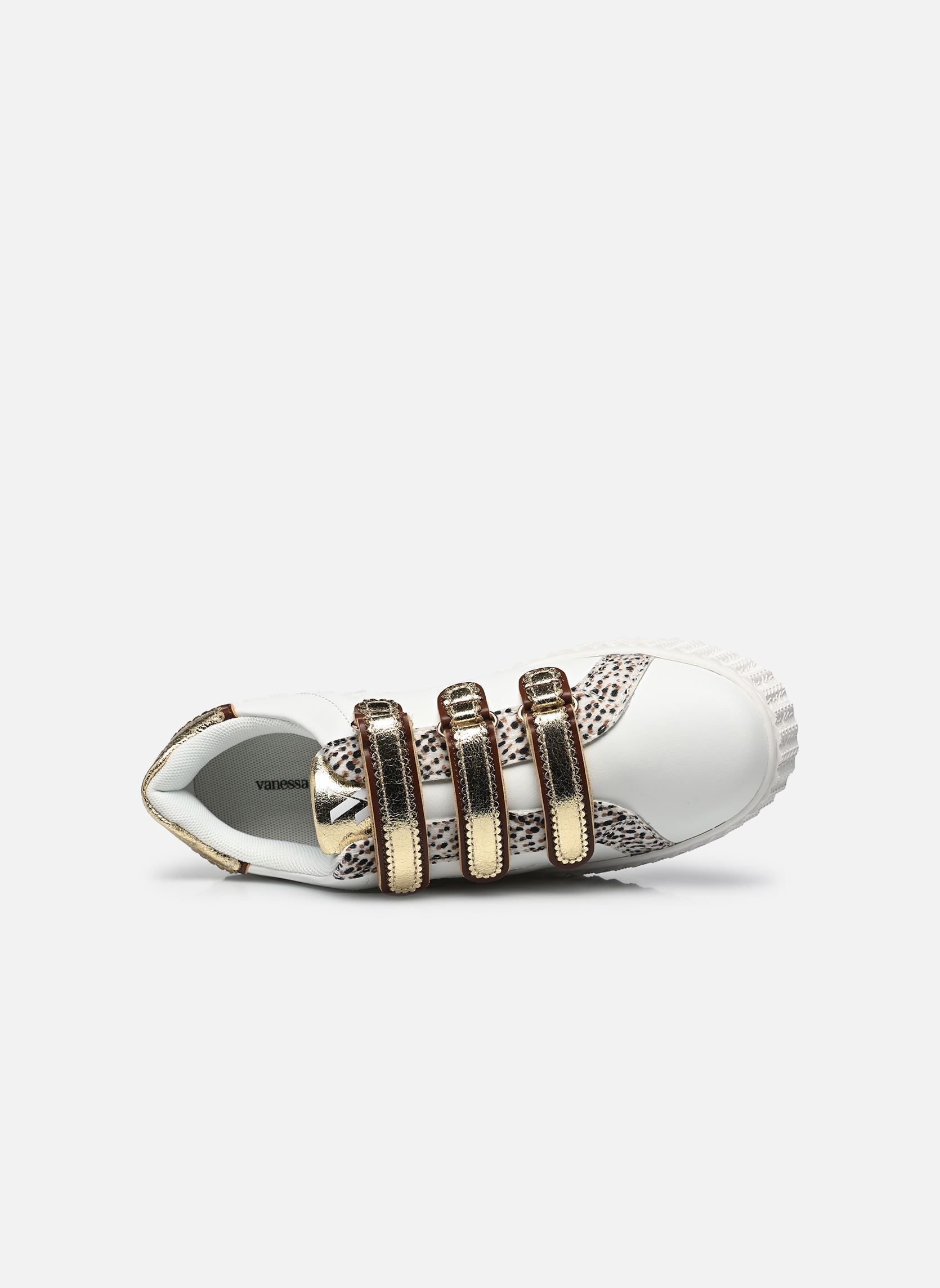 Baskets basses Xenia femme blanc Vanessa Wu Baskets basses Xenia femme blanc OR