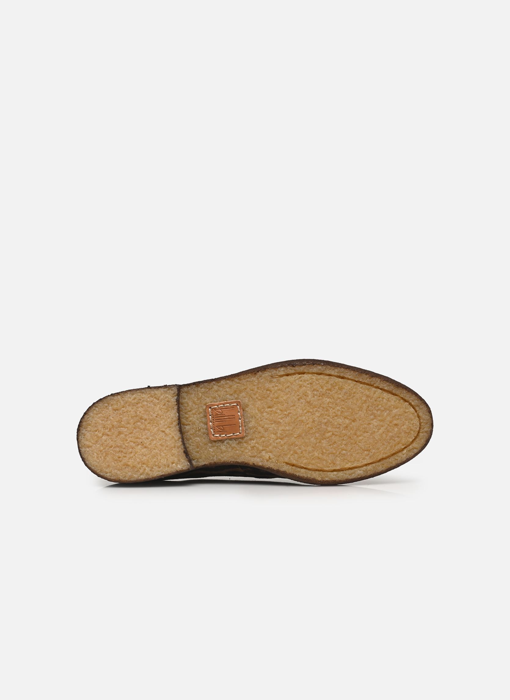 Derbies A17025 femme marron Billi Bi Derbies A17025 femme marron Leopardo cuoio suede warm lini