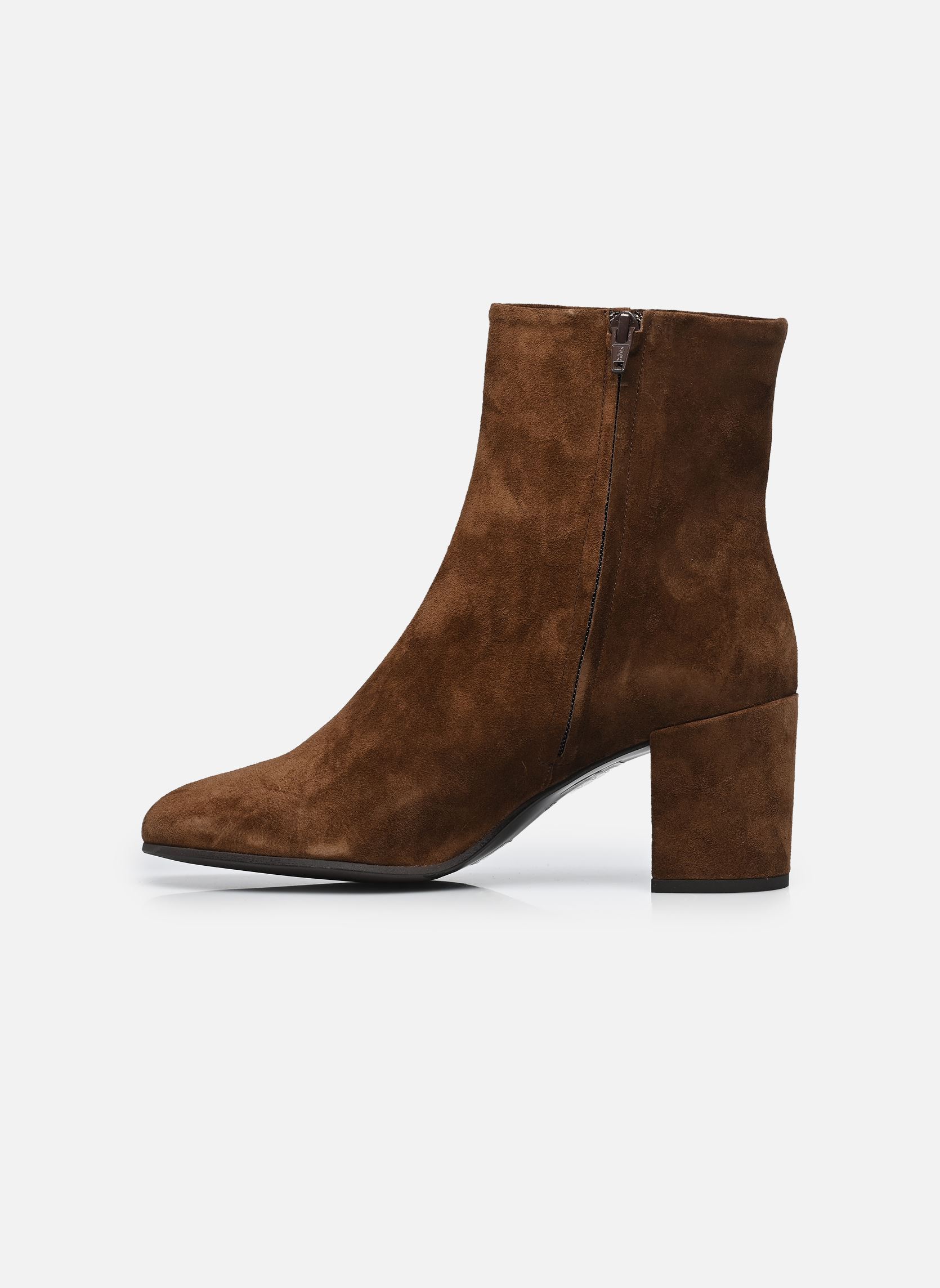 Bottines et boots A8900 femme marron Billi Bi Bottines et boots A8900 femme marron Arabica babysilk suede