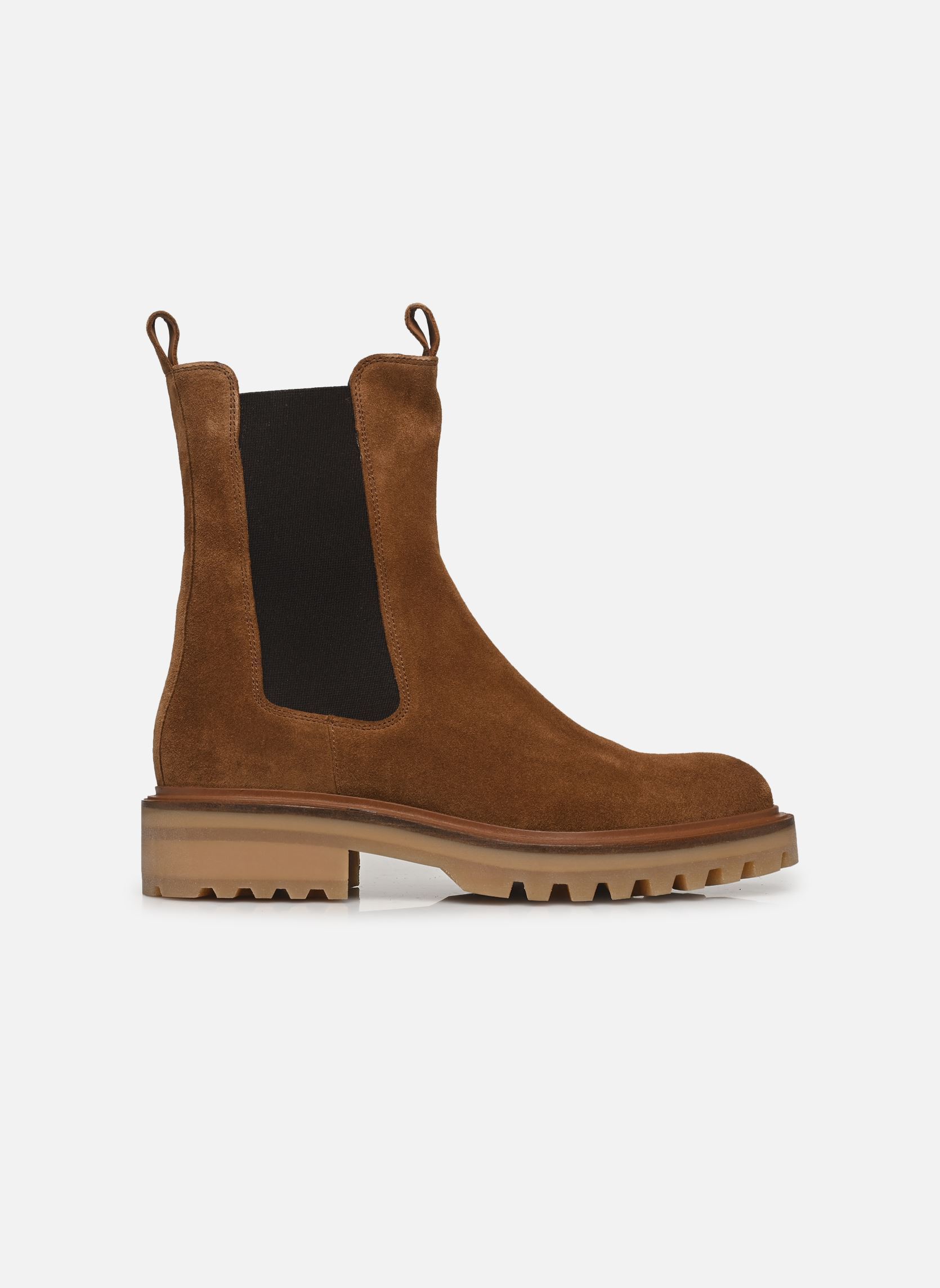 Bottines et boots A6751 femme marron Billi Bi Bottines et boots A6751 femme marron Tabac babysilk 555