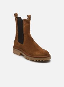 Stiefeletten und Stiefel A6751 damen braun