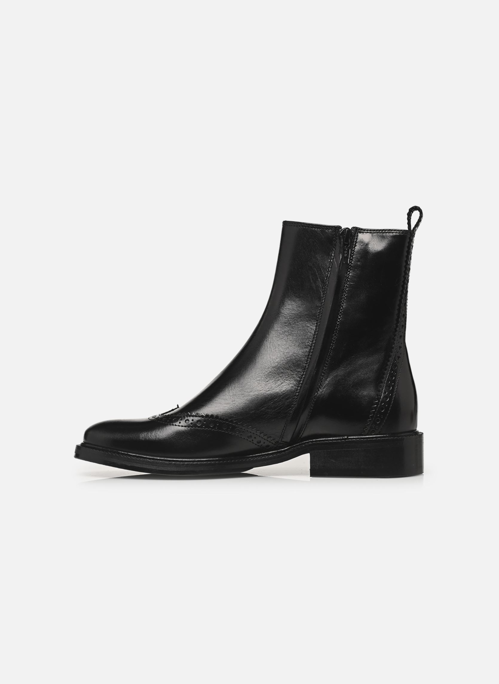 Enkellaarzen en boots A9006 dames zwart Billi Bi Enkellaarzen en boots A9006 dames zwart Black giamaica calf 80