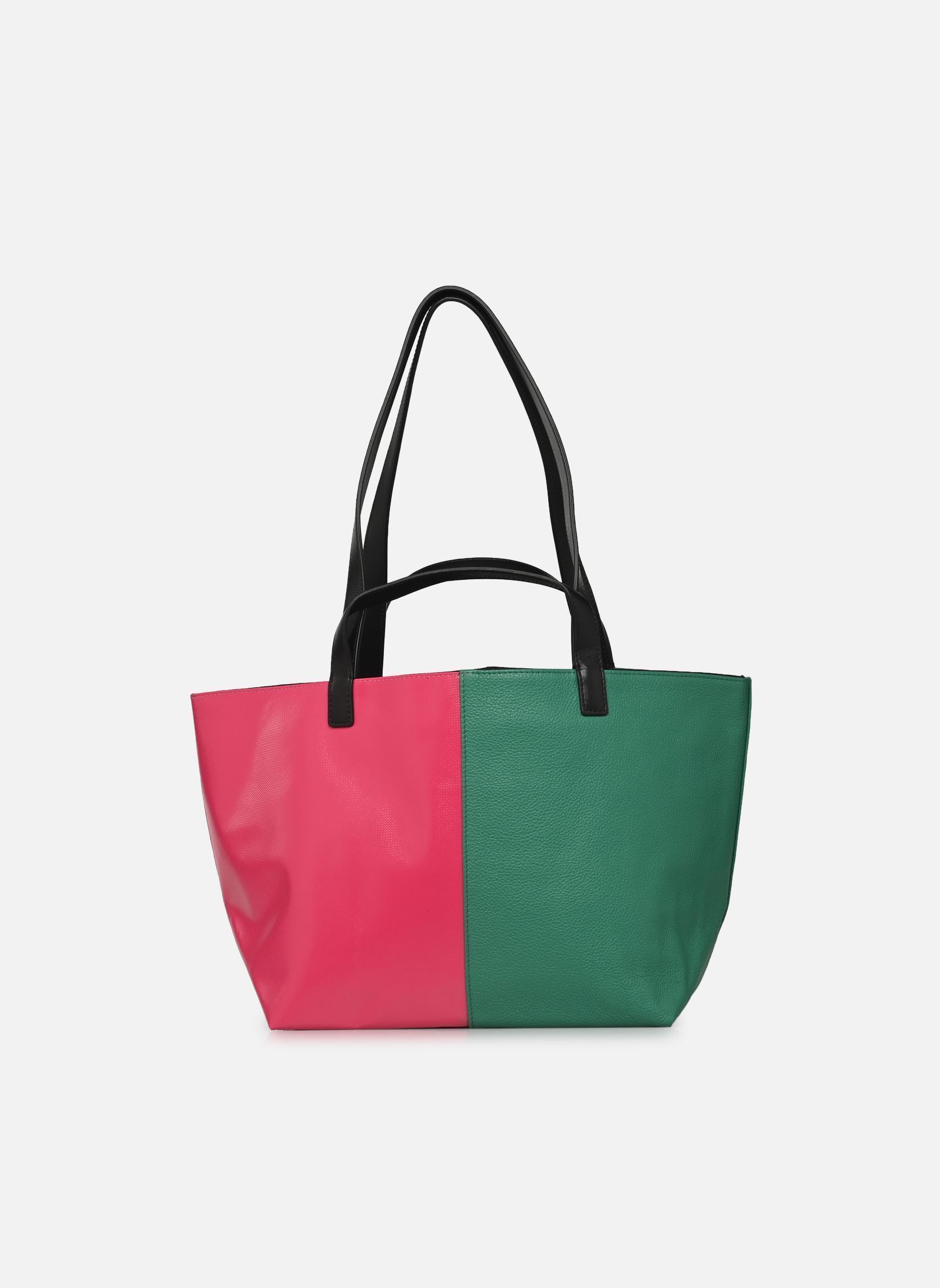 Grote winkelzak Pratique Cuir Medium dames roze CAHU Grote winkelzak Pratique Cuir Medium dames roze PCSPIG-N