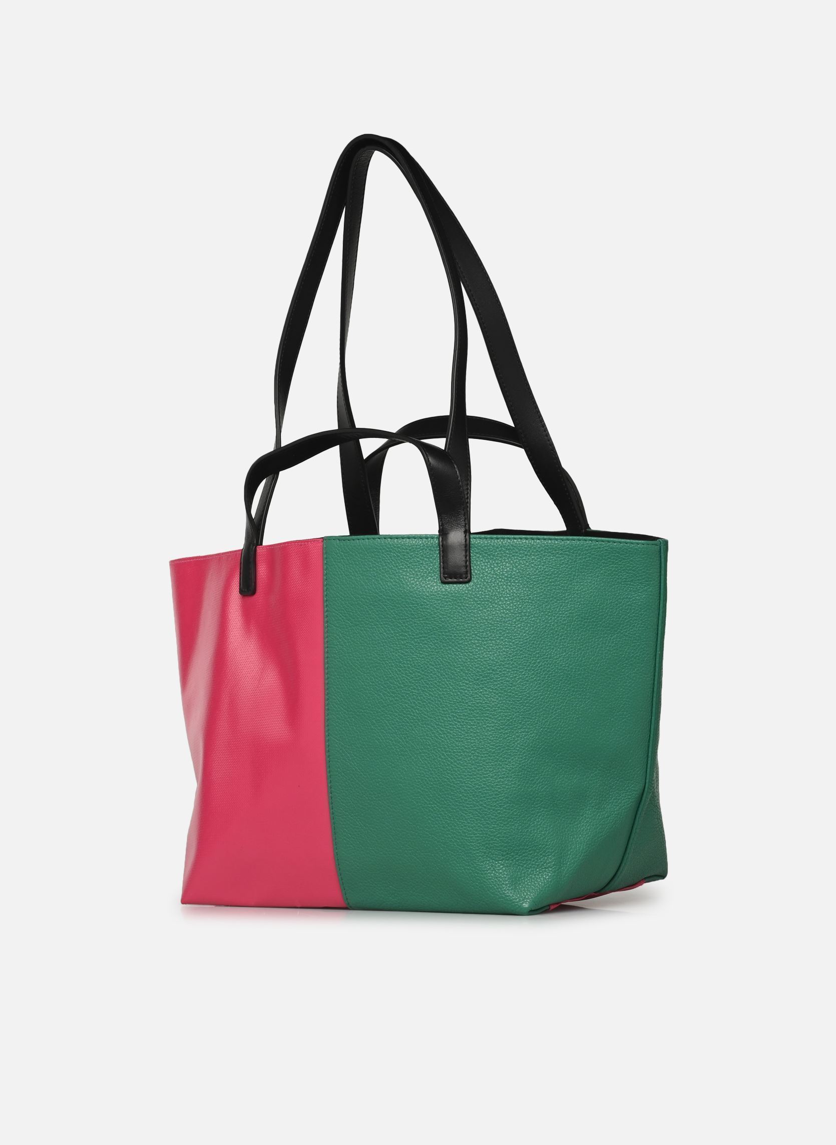 Grote winkelzak Pratique Cuir Medium dames roze CAHU Grote winkelzak Pratique Cuir Medium dames roze PCSPIG-N