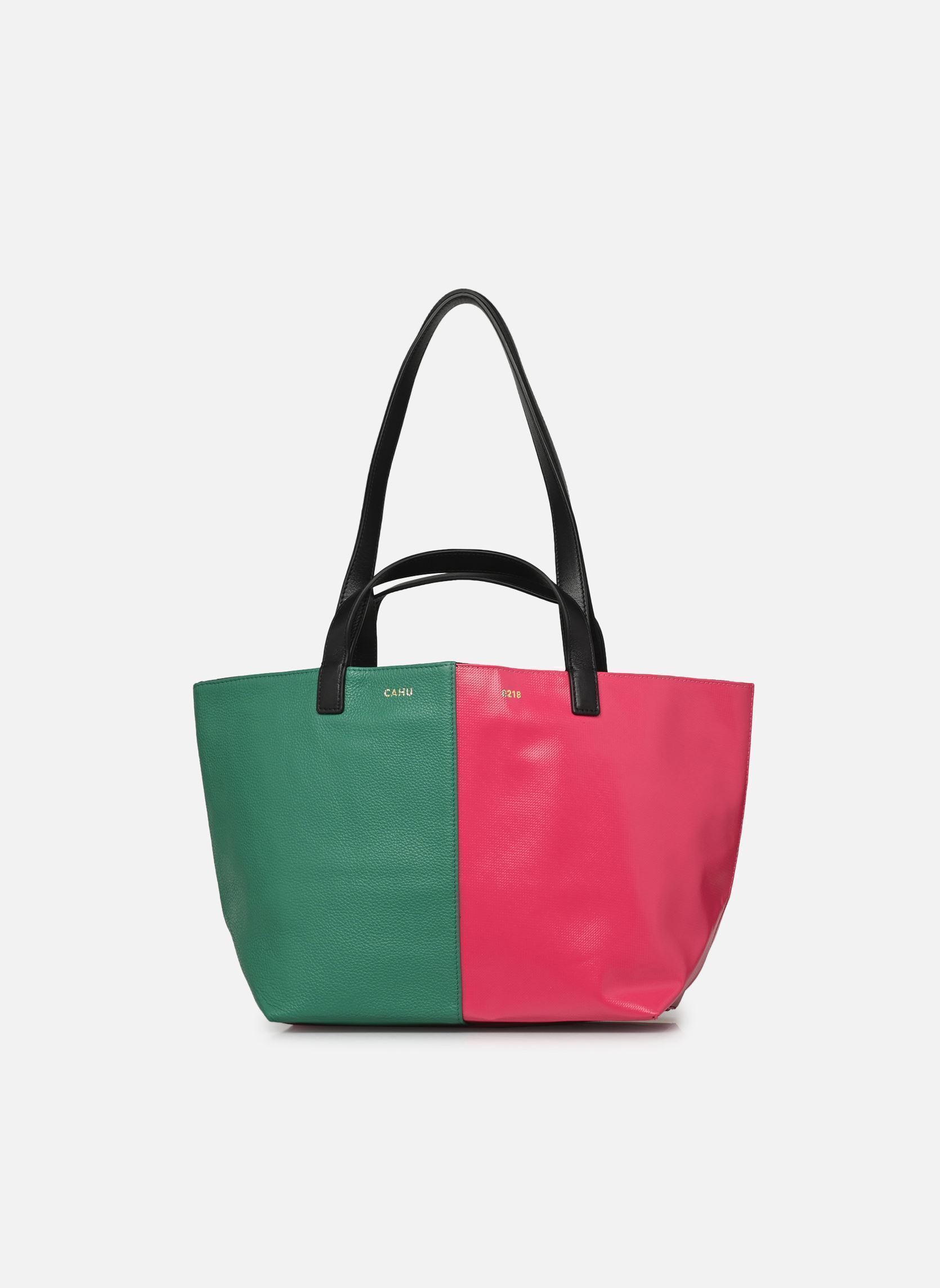 Grote winkelzak Pratique Cuir Medium dames roze CAHU Grote winkelzak Pratique Cuir Medium dames roze PCSPIG-N