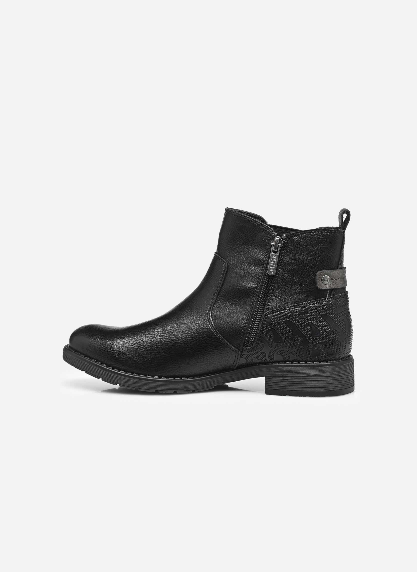 Bottines et boots 15M0052002 femme noir Mustang shoes Bottines et boots 15M0052002 femme noir BLACK