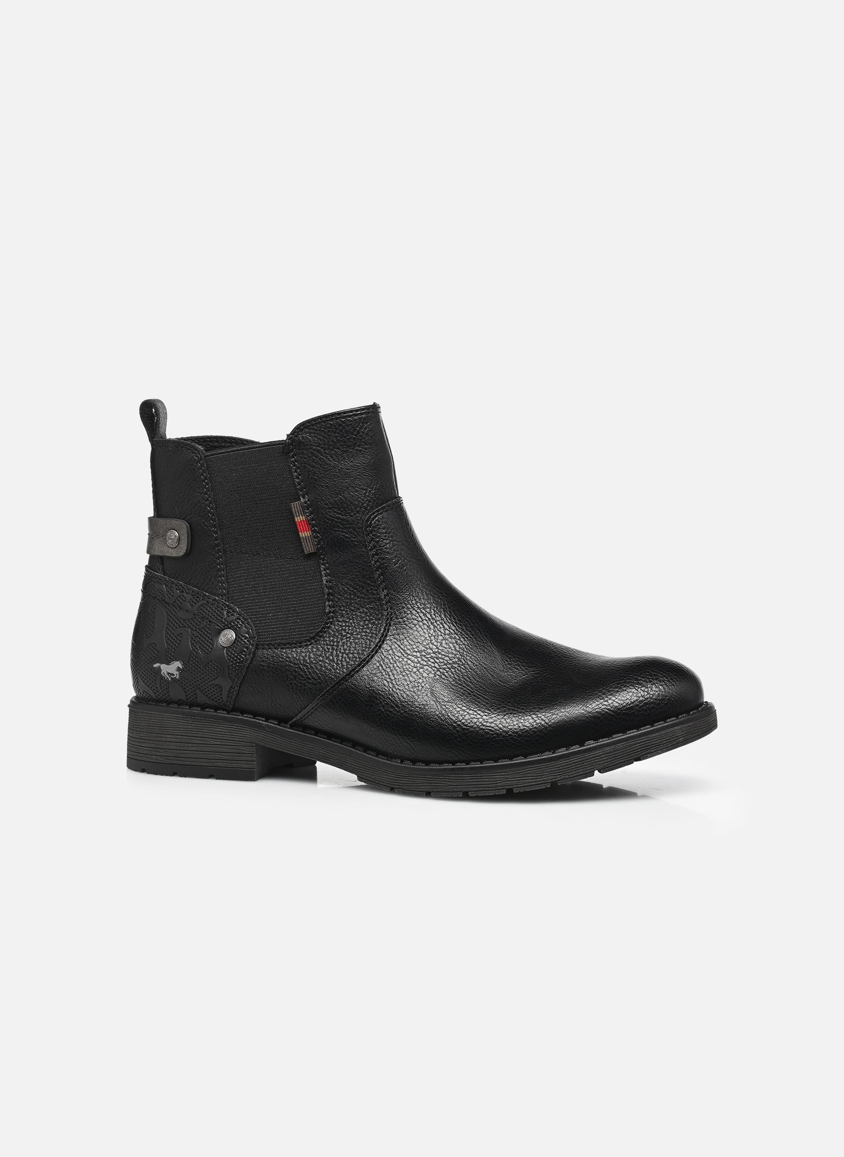 Bottines et boots 15M0052002 femme noir Mustang shoes Bottines et boots 15M0052002 femme noir BLACK