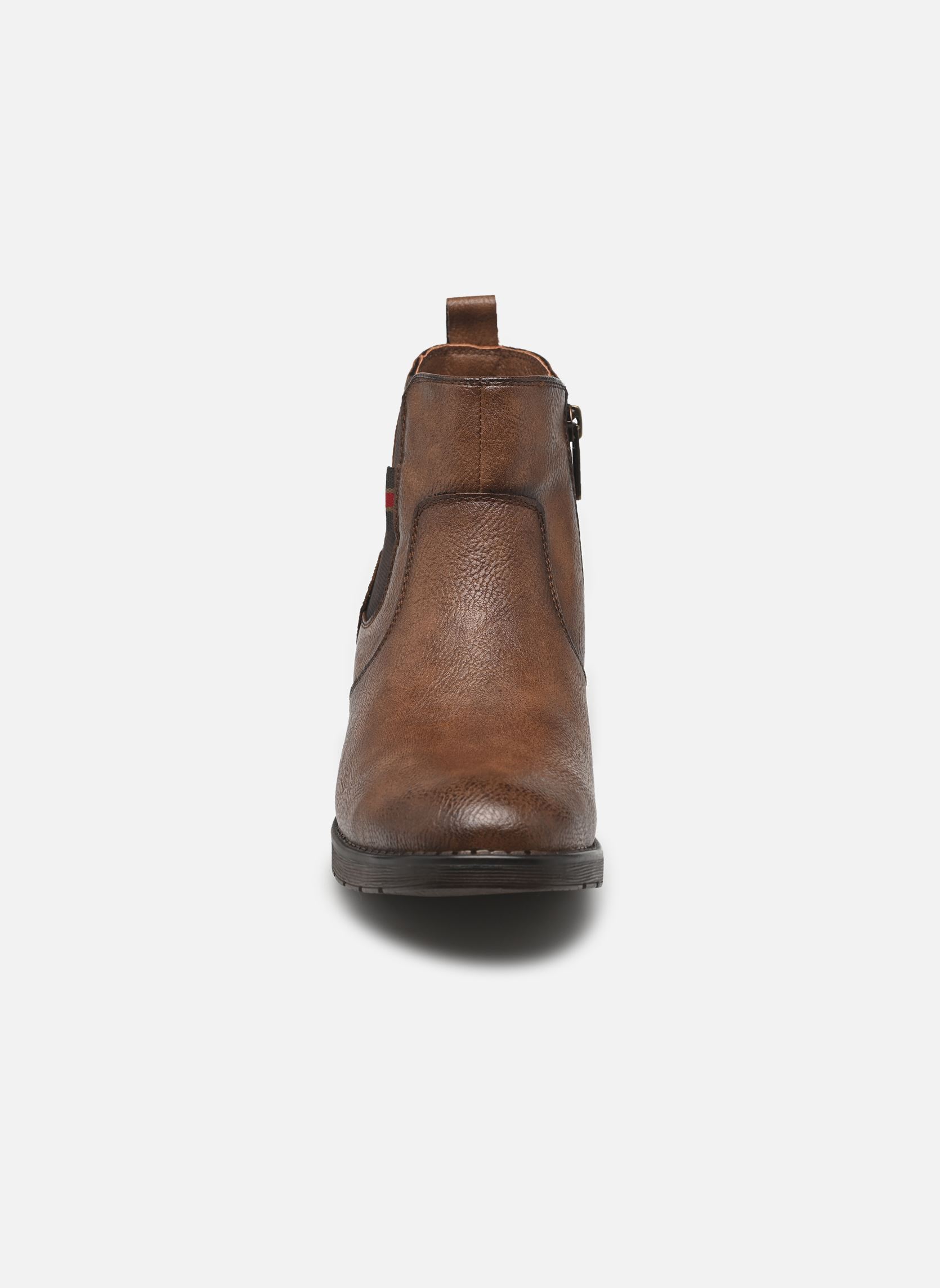 Enkellaarzen en boots 15M0052002 dames bruin Mustang shoes Enkellaarzen en boots 15M0052002 dames bruin COGNAC