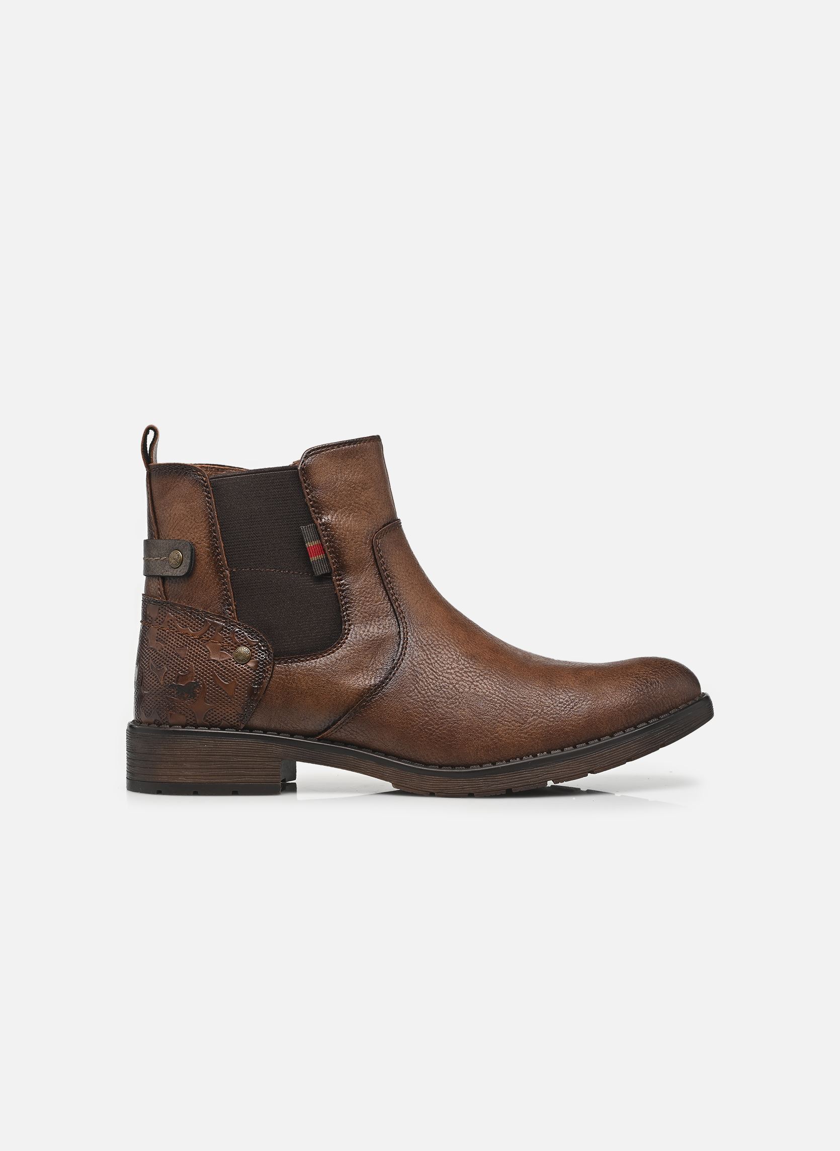Enkellaarzen en boots 15M0052002 dames bruin Mustang shoes Enkellaarzen en boots 15M0052002 dames bruin COGNAC