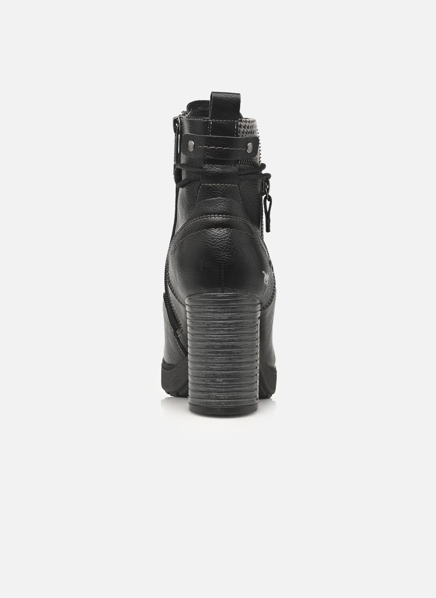 Geschnürte Stiefeletten 15M0142001 damen schwarz Mustang shoes Geschnürte Stiefeletten 15M0142001 damen schwarz BLACK