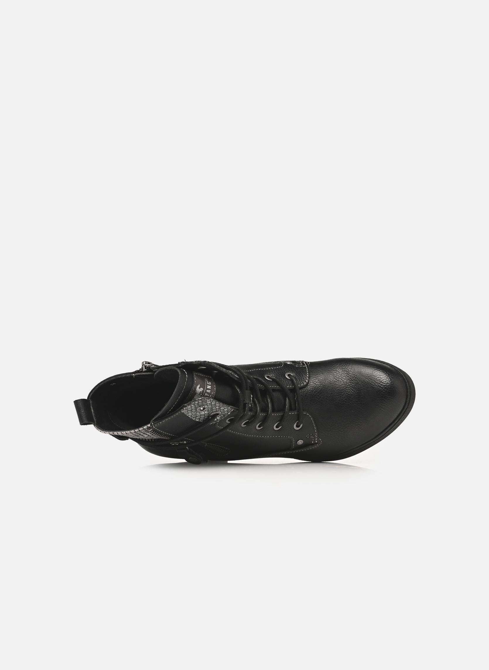 Geschnürte Stiefeletten 15M0142001 damen schwarz Mustang shoes Geschnürte Stiefeletten 15M0142001 damen schwarz BLACK