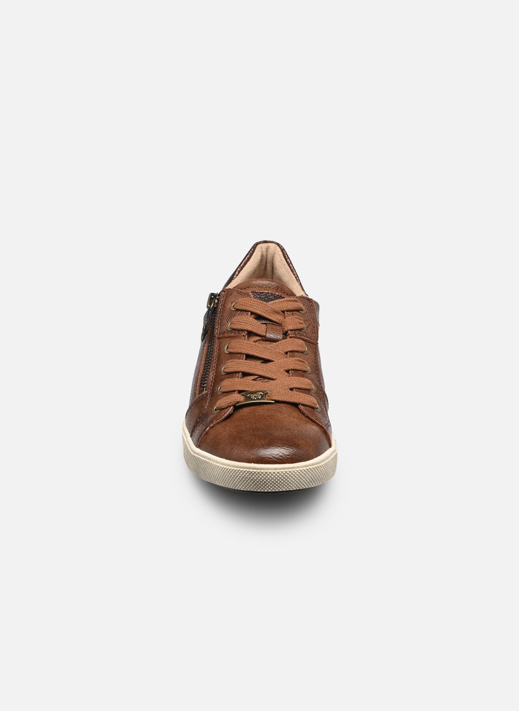 Lage sneakers 15M0152004 dames bruin Mustang shoes Lage sneakers 15M0152004 dames bruin Cognac