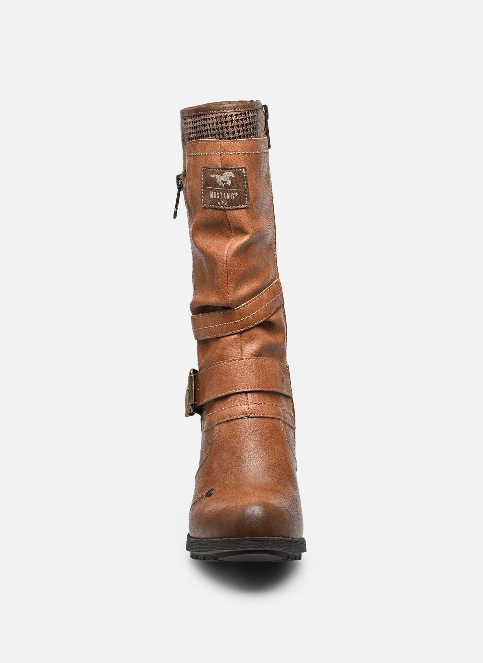 Bottes 15M0162001 femme marron Mustang shoes Bottes 15M0162001 femme marron COGNAC