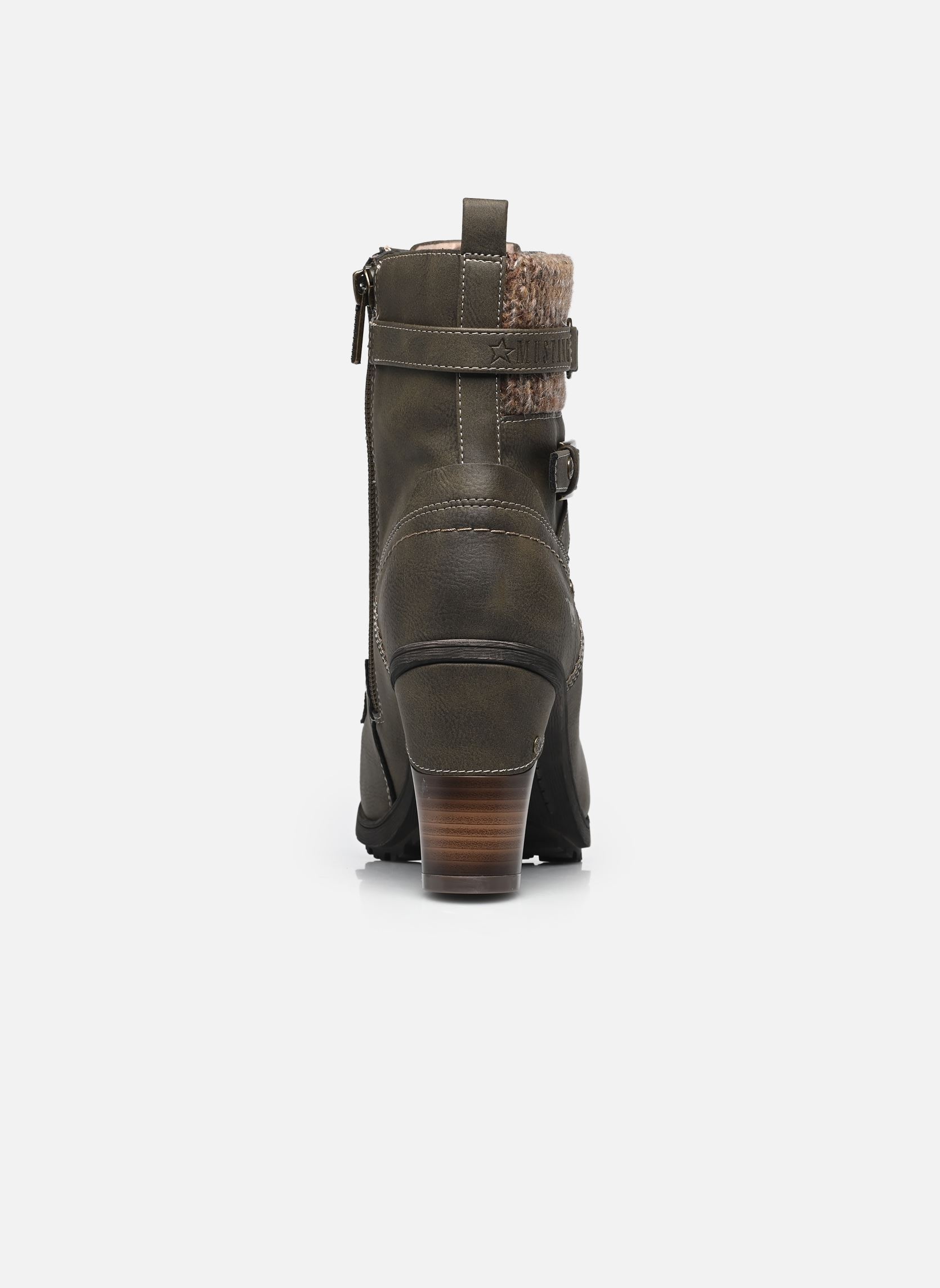 Geschnürte Stiefeletten 15M0162003 damen grün Mustang shoes Geschnürte Stiefeletten 15M0162003 damen grün khaki