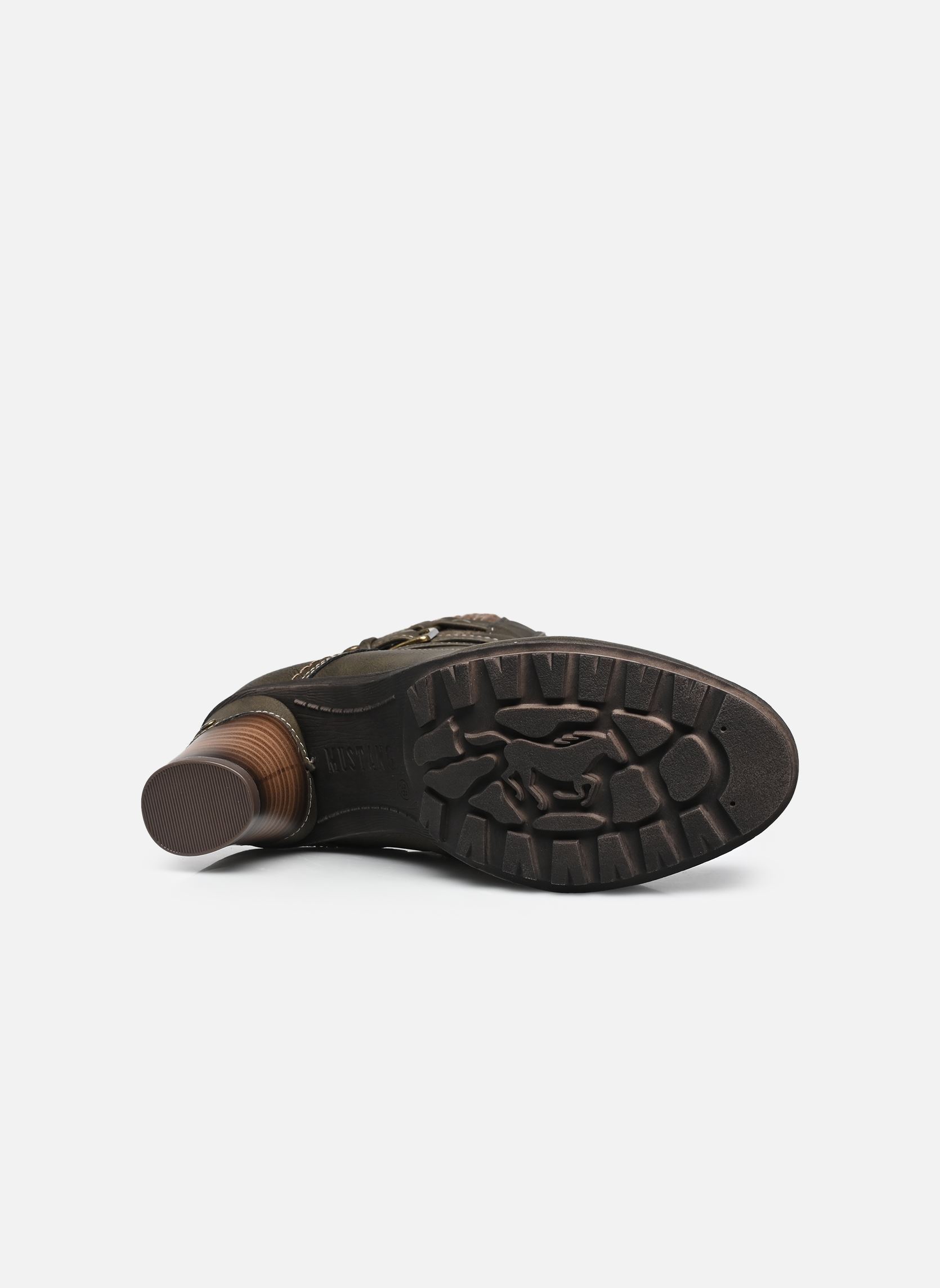 Geschnürte Stiefeletten 15M0162003 damen grün Mustang shoes Geschnürte Stiefeletten 15M0162003 damen grün khaki