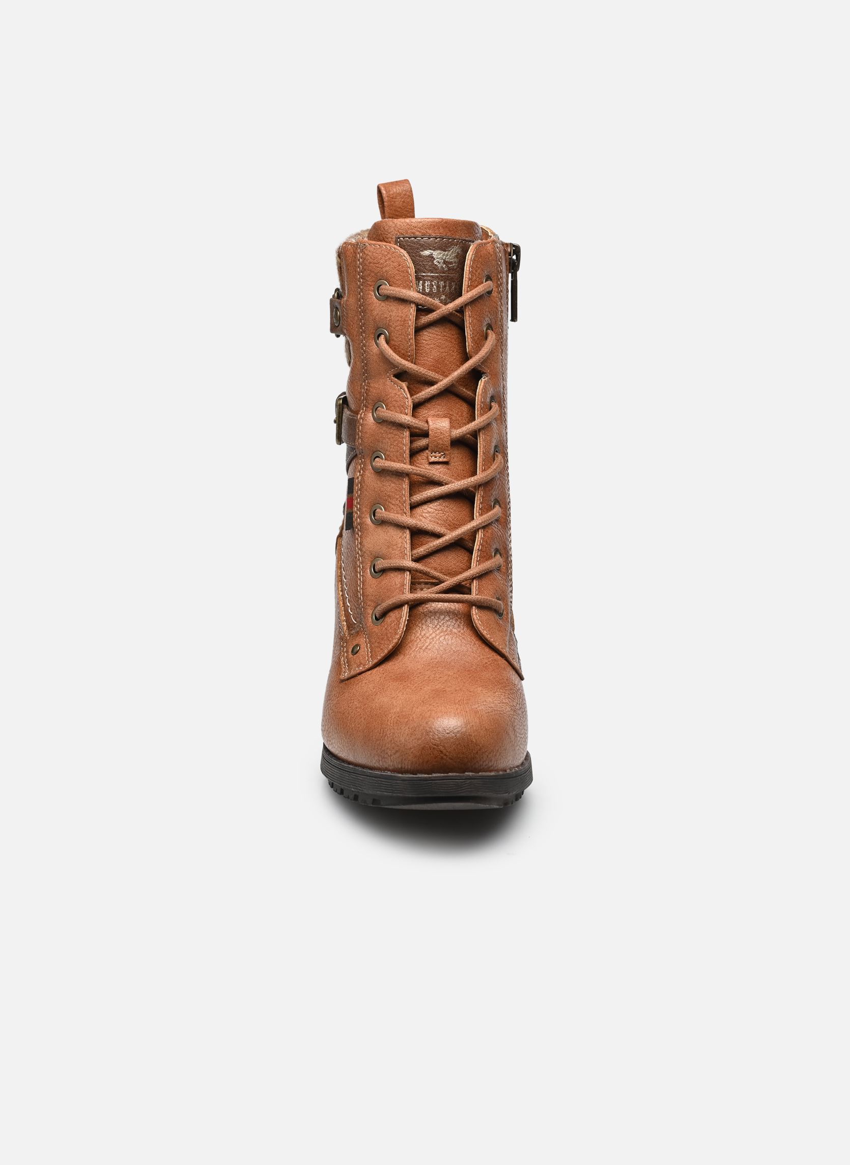 Geschnürte Stiefeletten 15M0162006 damen braun Mustang shoes Geschnürte Stiefeletten 15M0162006 damen braun Cognac