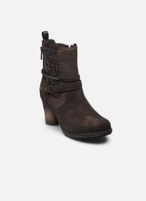 Enkellaarzen en boots 15M0162008 dames bruin Mustang shoes Enkellaarzen en boots 15M0162008 dames bruin MOKKA