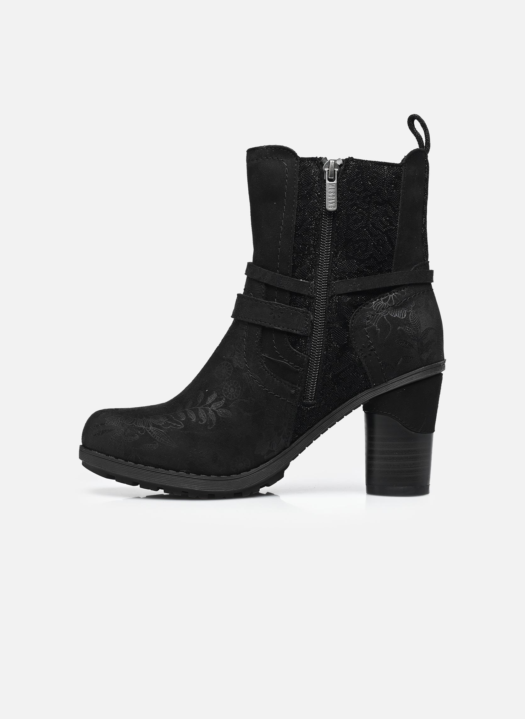 Stiefeletten und Stiefel 15M0162009 damen schwarz Mustang shoes Stiefeletten und Stiefel 15M0162009 damen schwarz BLACK