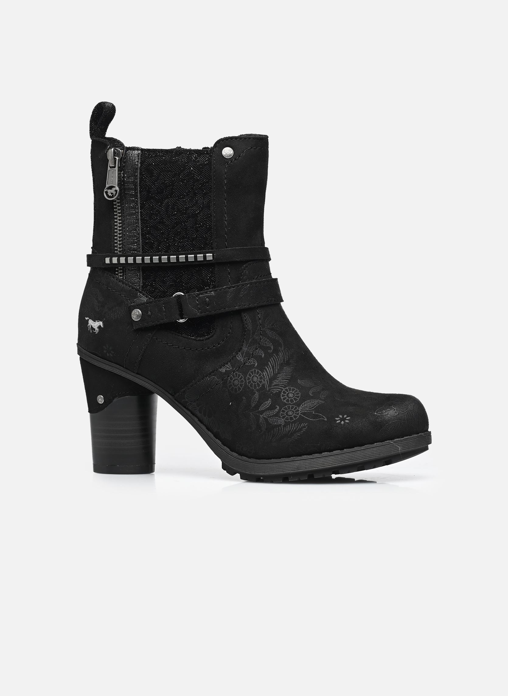 Stiefeletten und Stiefel 15M0162009 damen schwarz Mustang shoes Stiefeletten und Stiefel 15M0162009 damen schwarz BLACK