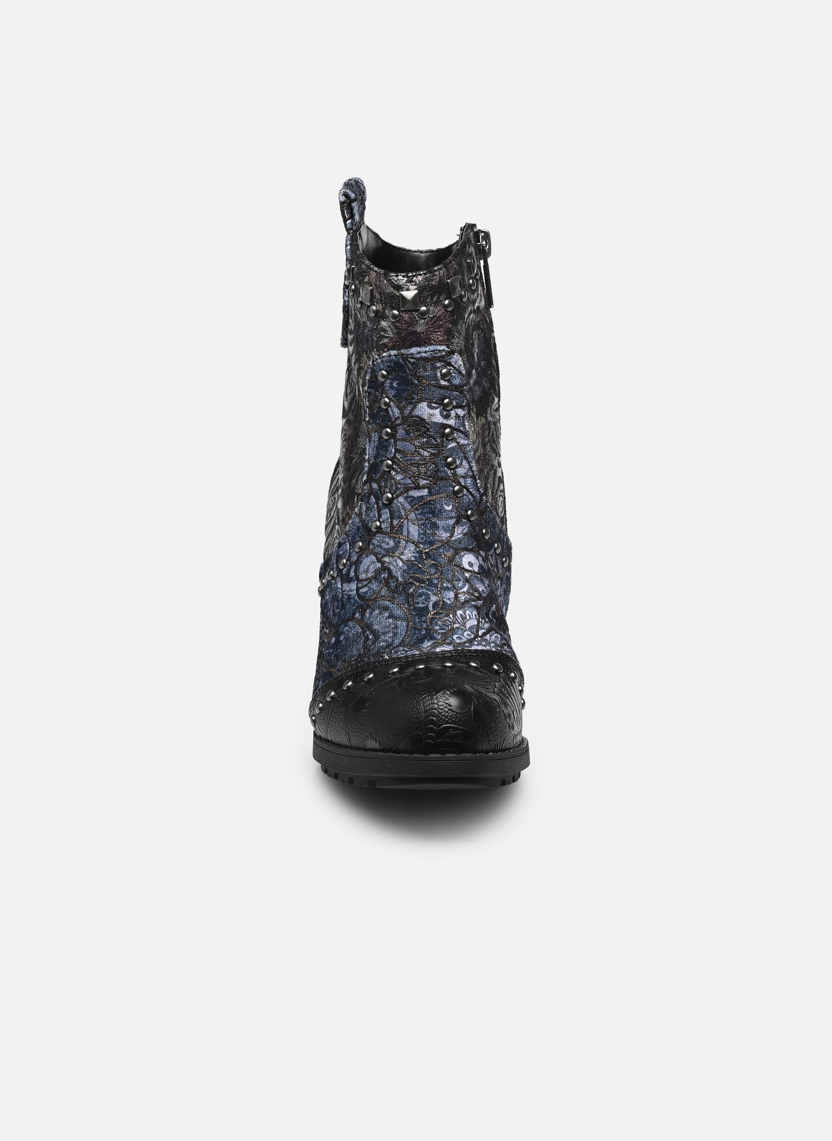 Cowboy boots 15M0162010 dames meerkleurig Mustang shoes Cowboy boots 15M0162010 dames meerkleurig Black-Multi