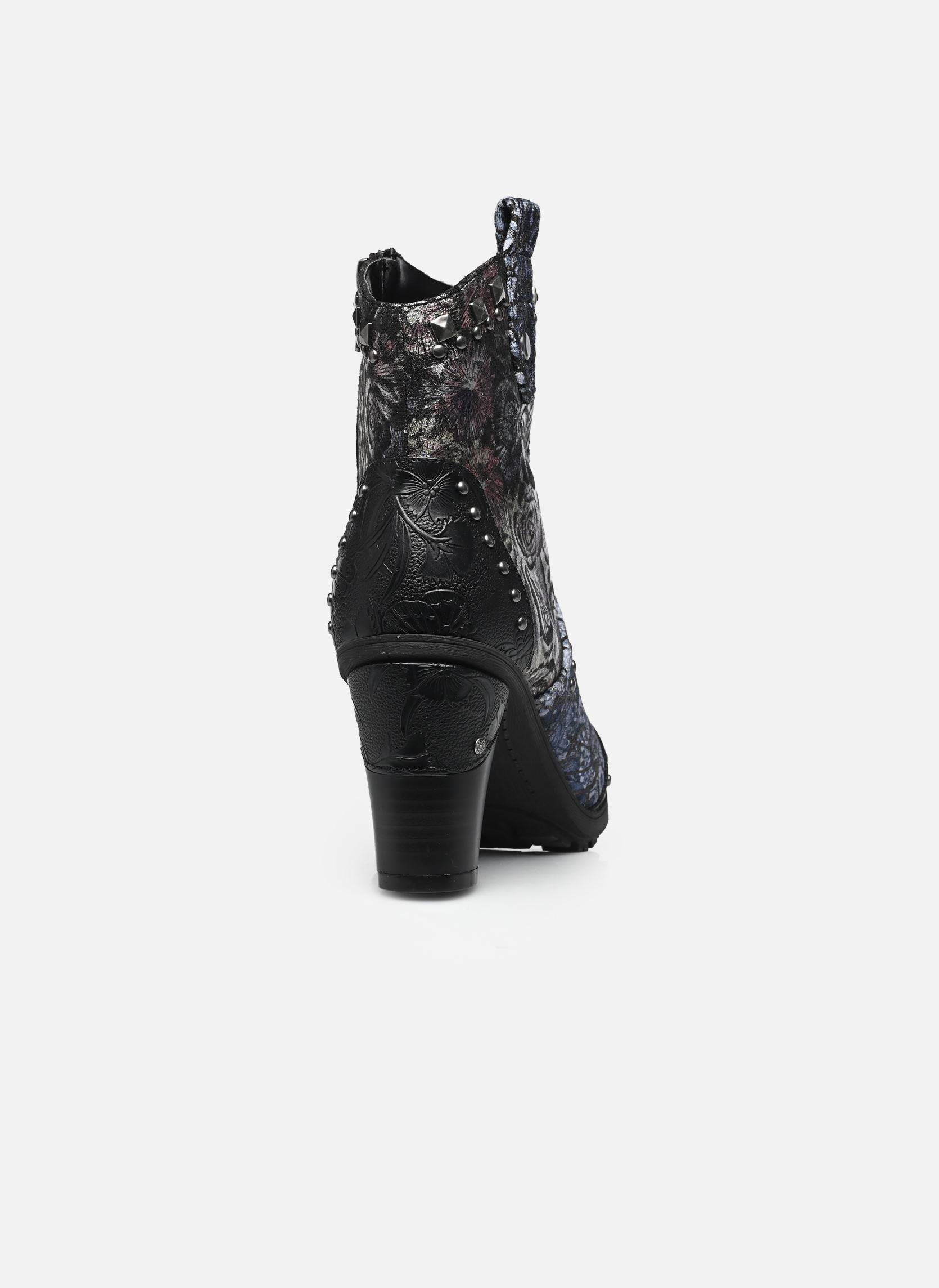 Cowboy boots 15M0162010 dames meerkleurig Mustang shoes Cowboy boots 15M0162010 dames meerkleurig Black-Multi