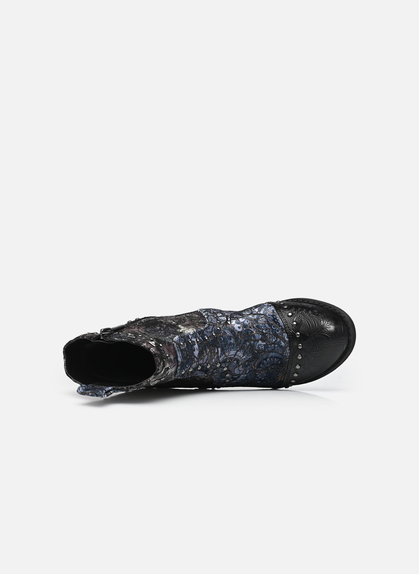 Cowboy boots 15M0162010 dames meerkleurig Mustang shoes Cowboy boots 15M0162010 dames meerkleurig Black-Multi